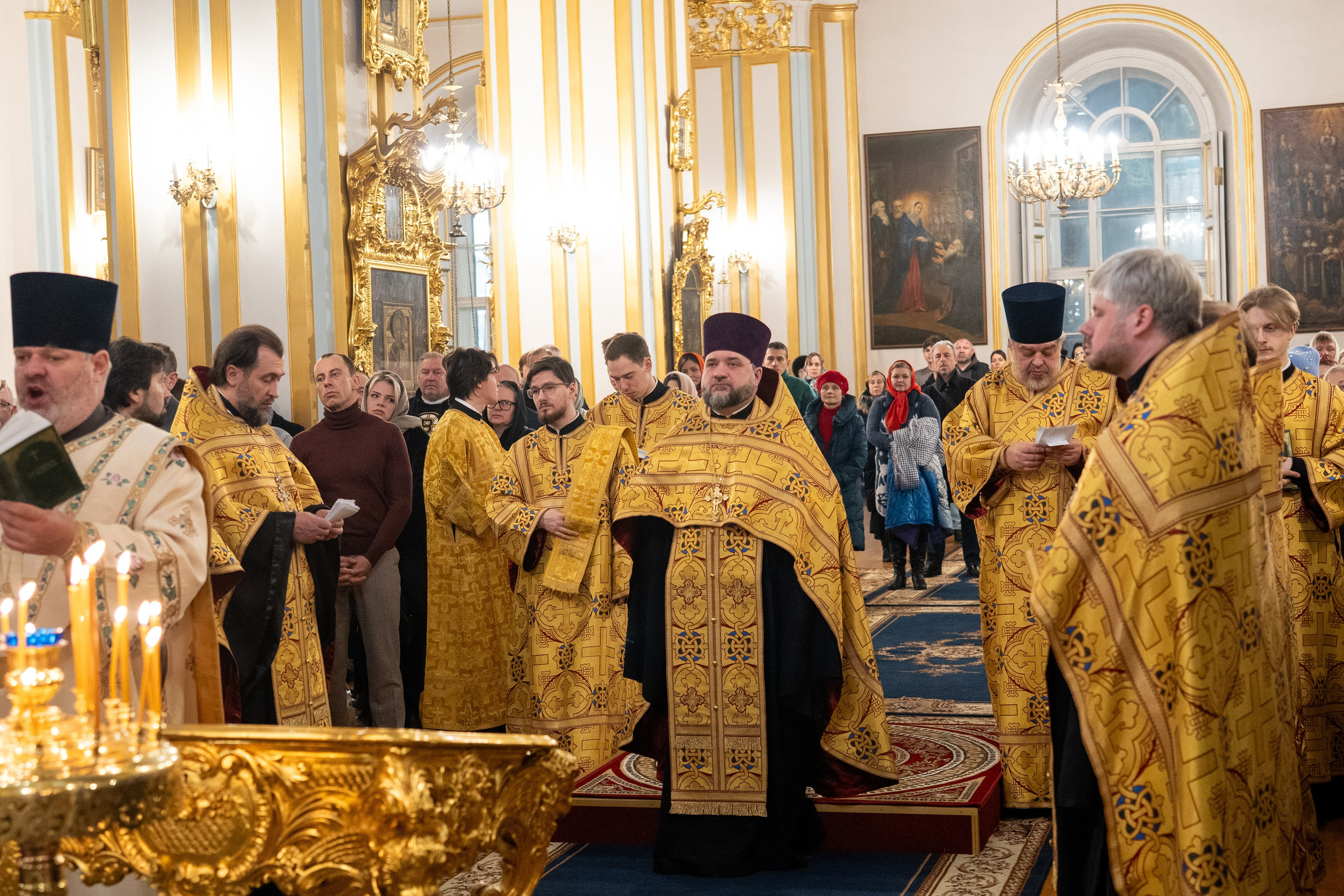Вечерня. Молебен на Новый год. НИКОЛО-БОГОЯВЛЕНСКИЙ МОРСКОЙ СОБОР
