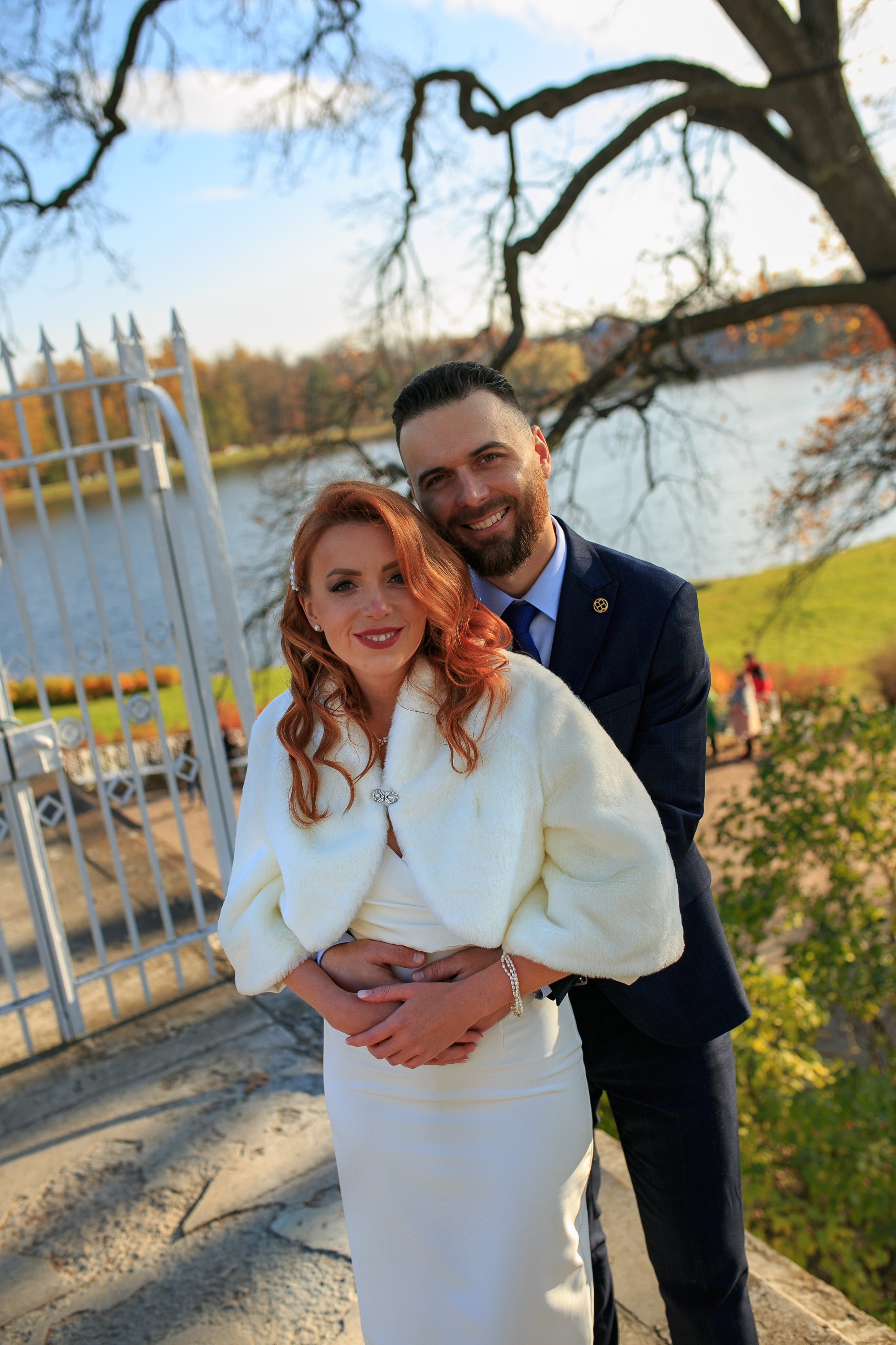 Свадебная сьемка в Пушкине. Свадебный и Репортажный фотограф в Санкт-Петербурге