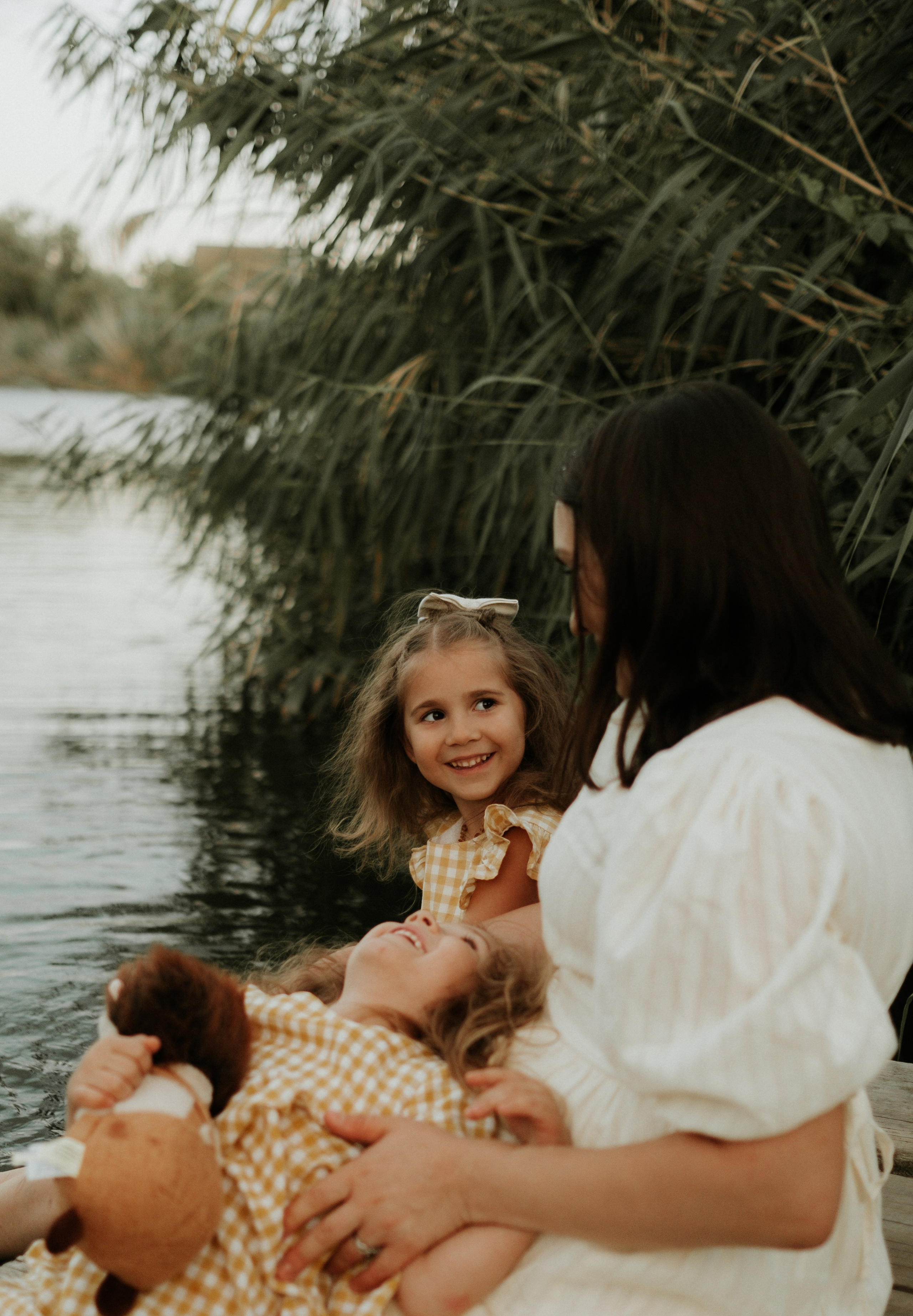 Семейная история на озере Сарпа. Фотограф в Москве Ольга Елоева