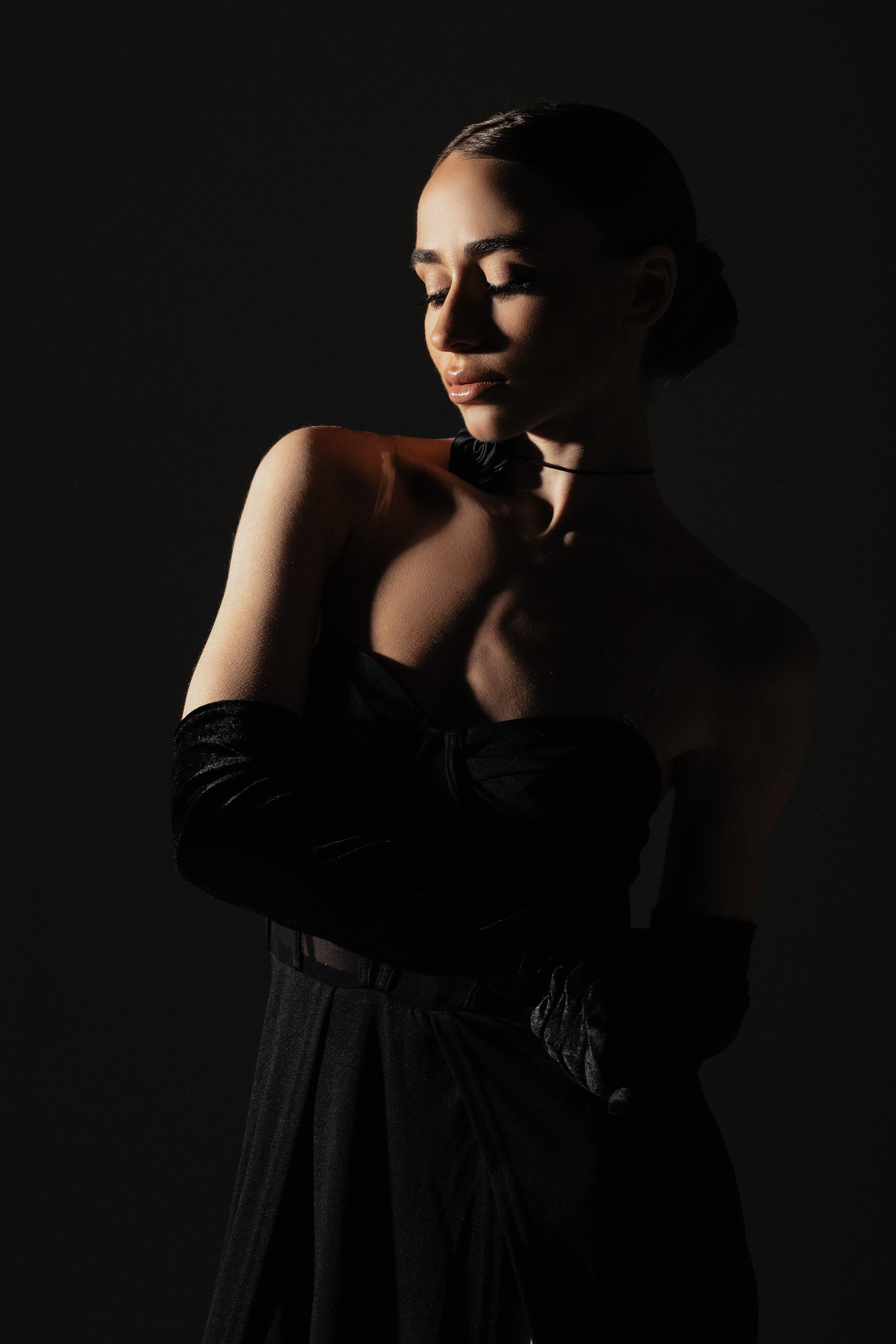 Женский портрет в студии. Фотограф Минск