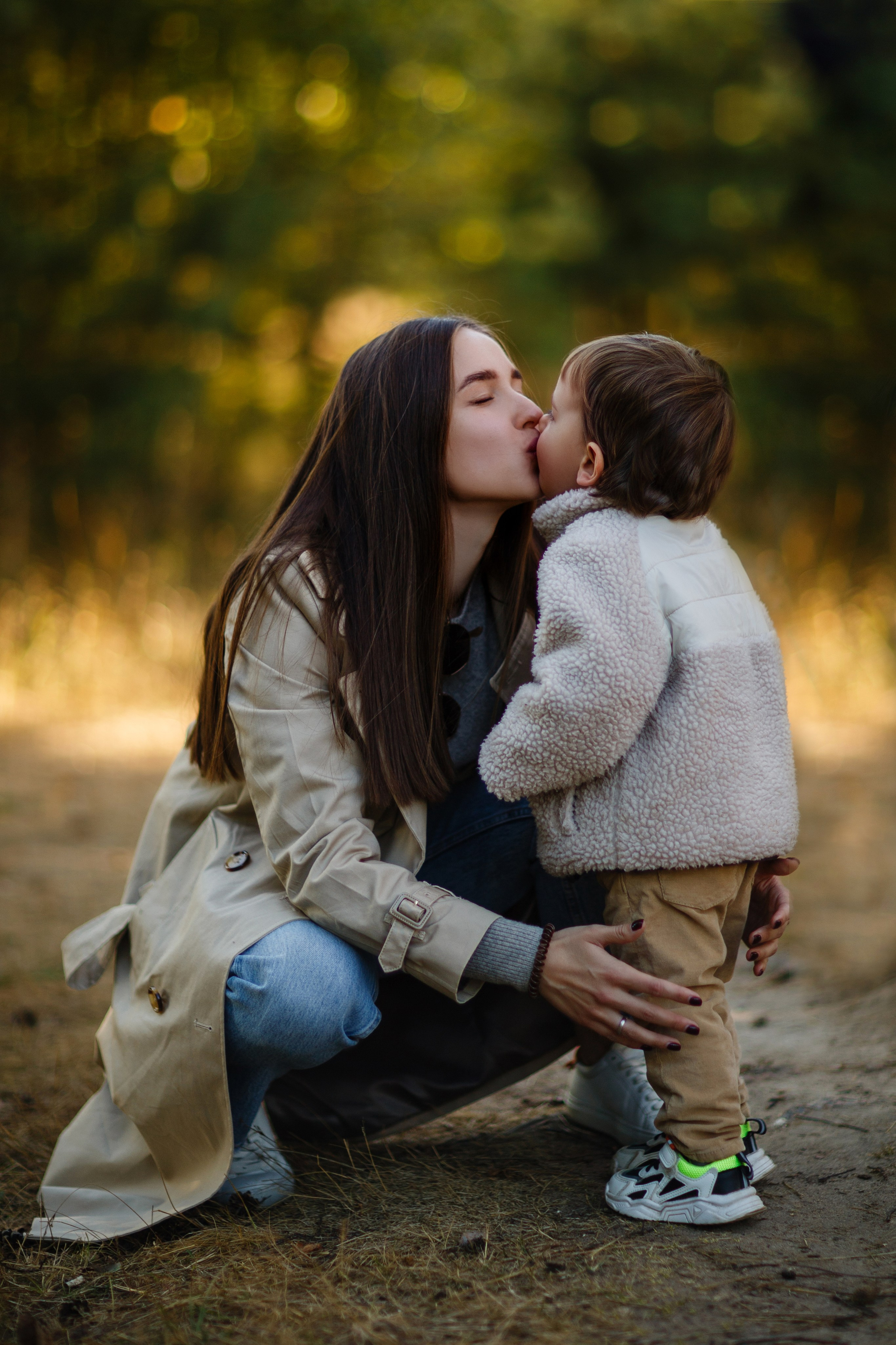 Осенняя прогулка на Барских прудах. Семейный фотограф Фрязино Зрячева Кристина