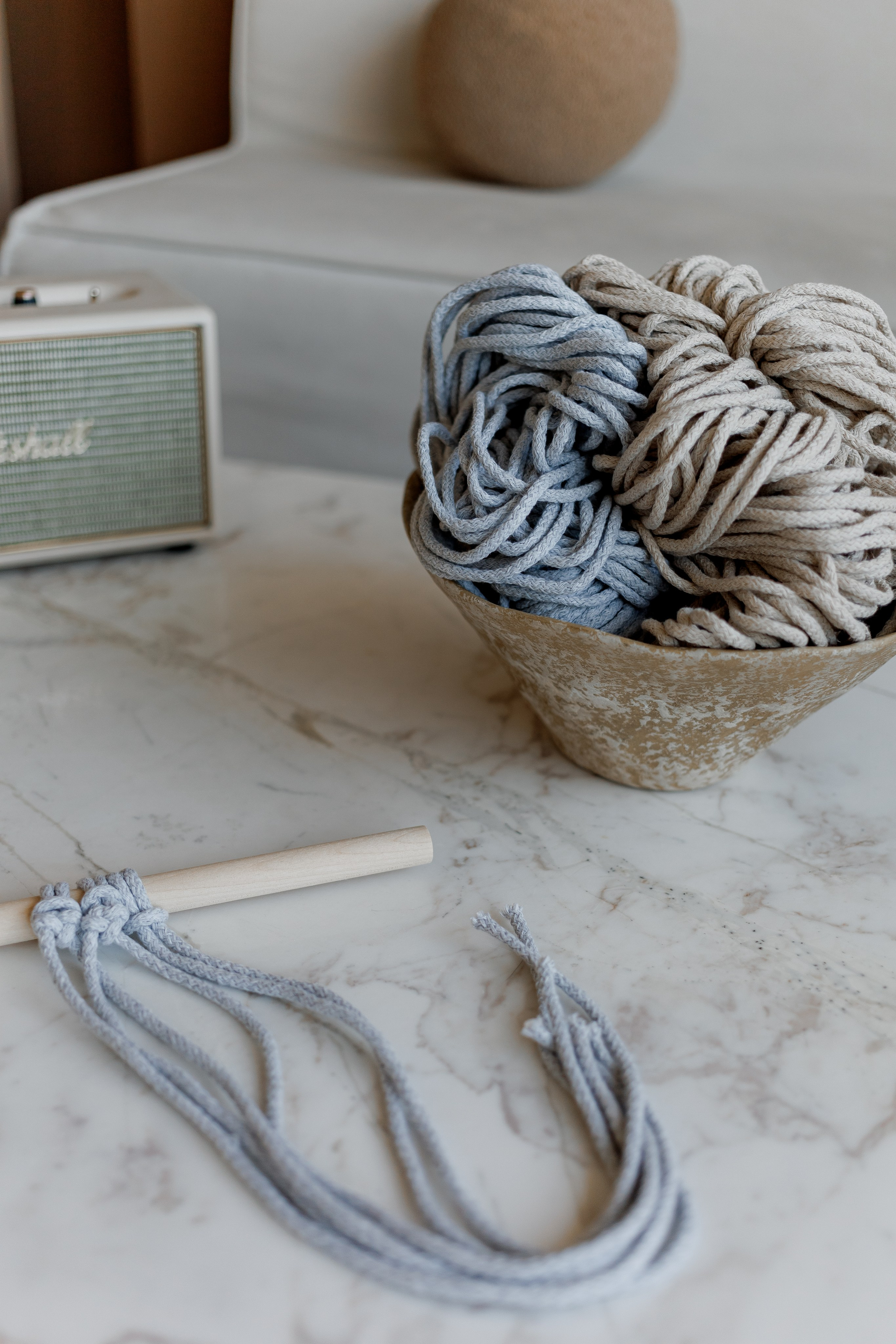 Каталожная съёмка панно в технике макраме. КОНТЕНТ ФОТОГРАФ