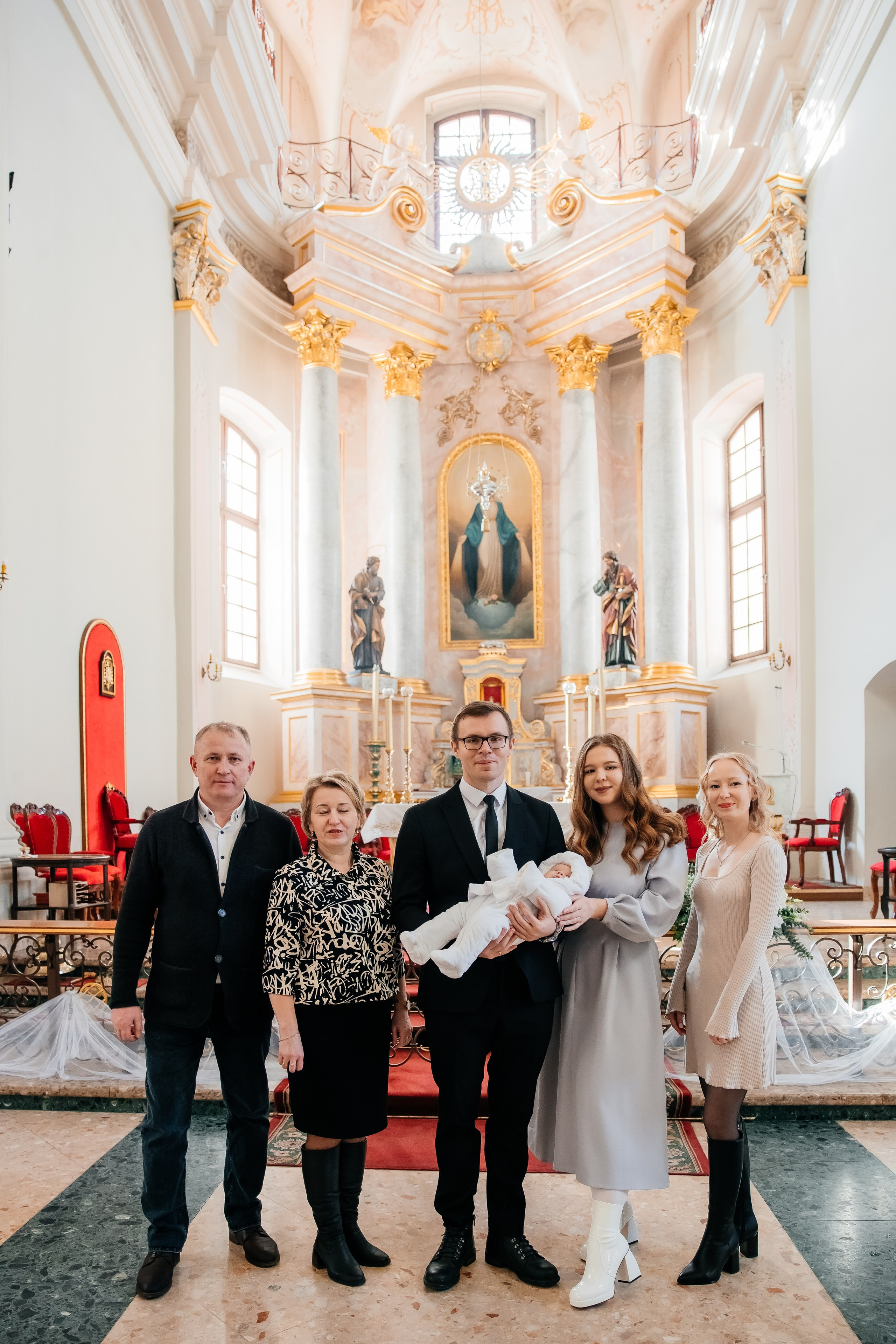 Крещение Софии. Архикафедральный костел Имени Пресвятой Девы Марии. Фотограф ВИКА МЕДУЗА