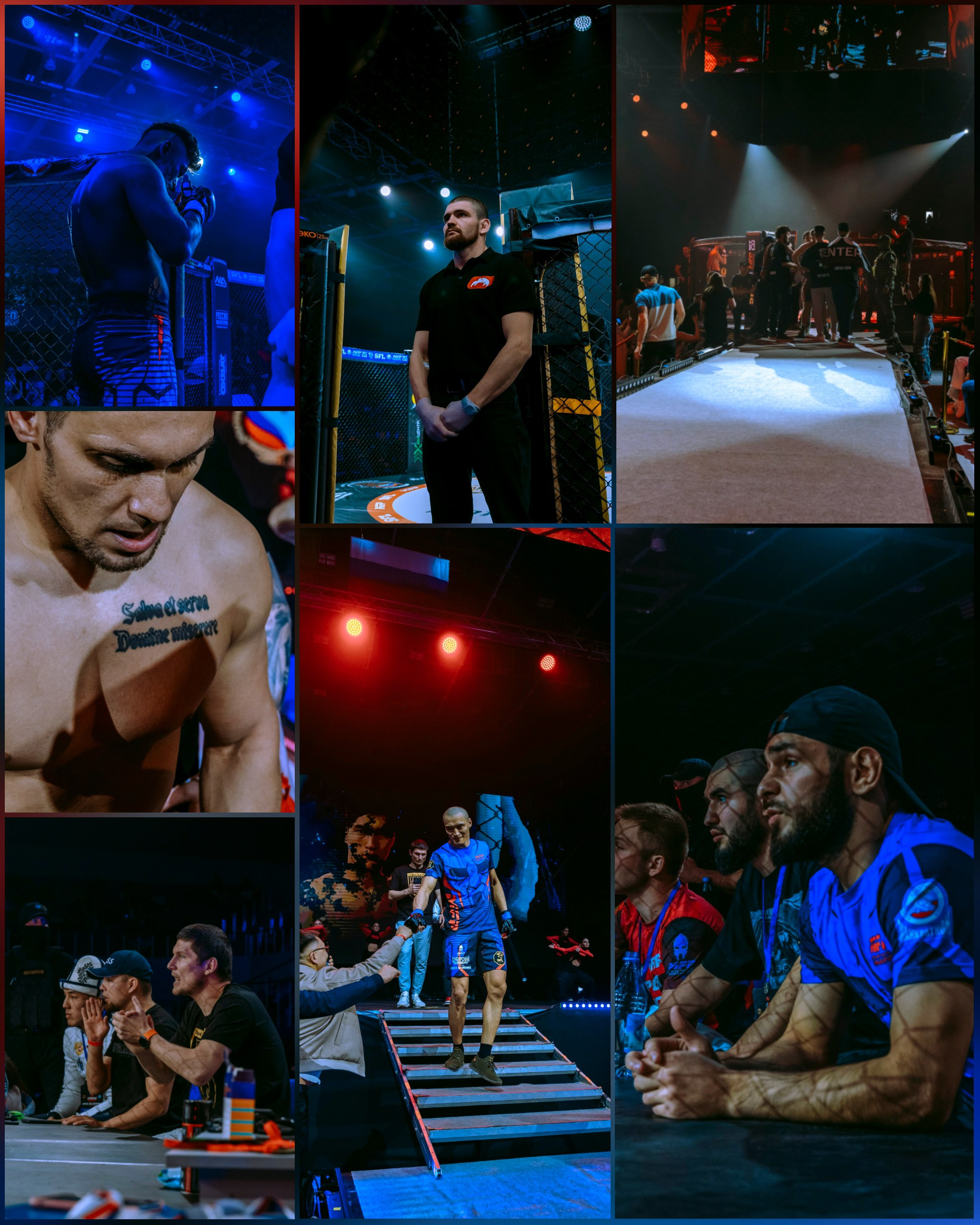 Турнир MFP 255 «Сибирский Легион: Охота на хищника» & SFL. Портретный фотограф в Москве Дарья Цезария