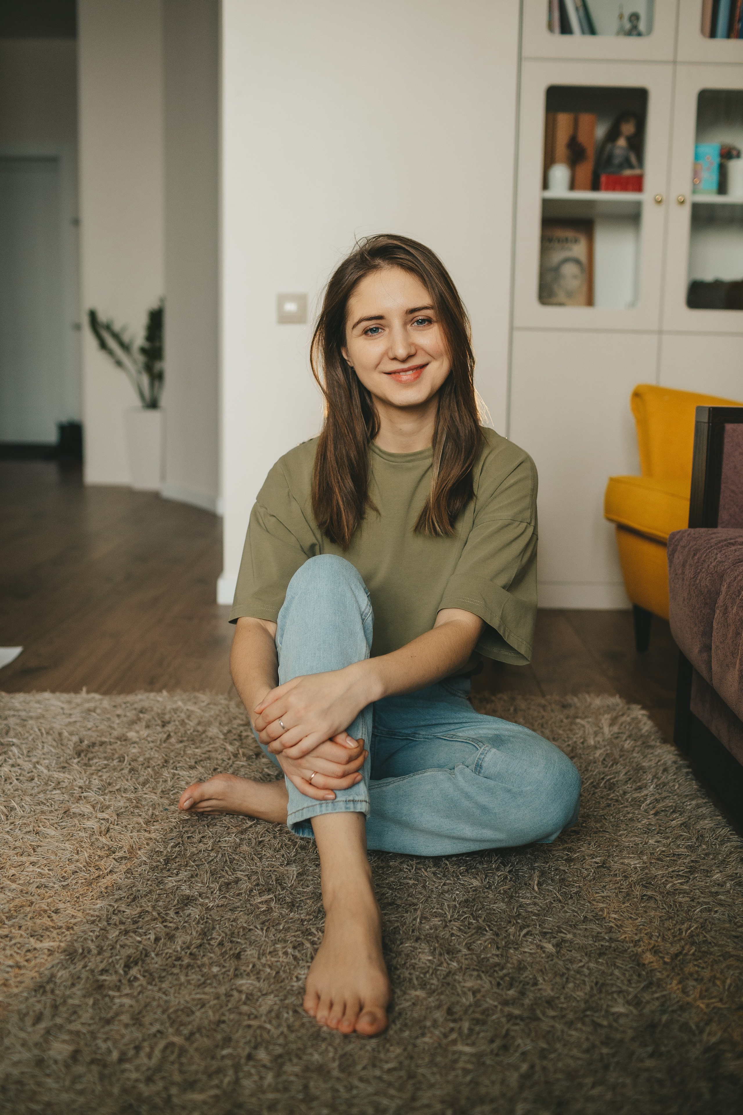 Семья Пети и Алёны (домашняя фотосессия). Семейный и детский фотограф и видеограф в Москве, Дрокина Наталья