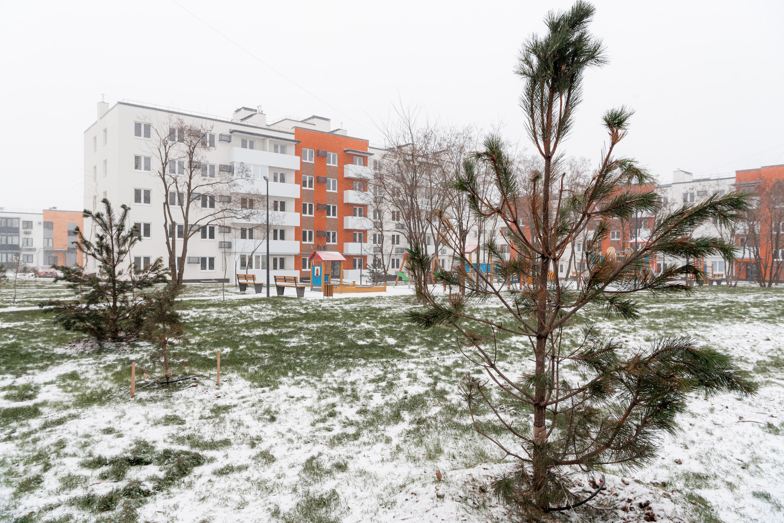 Зимняя съёмка улиц Родниковой Долины. Фотограф в Волгограде и Волжском Александр Горбань