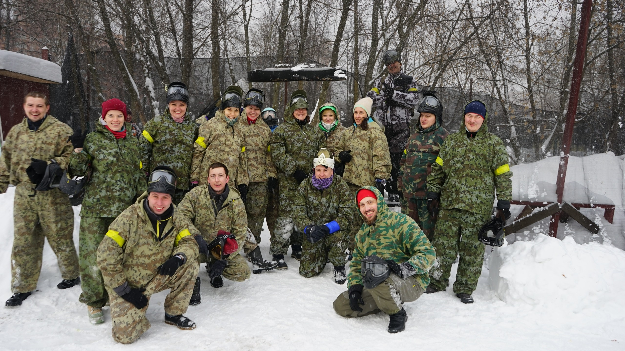 Пейнтбол + шашлыки | 21.02.2021. Галерея Фантим