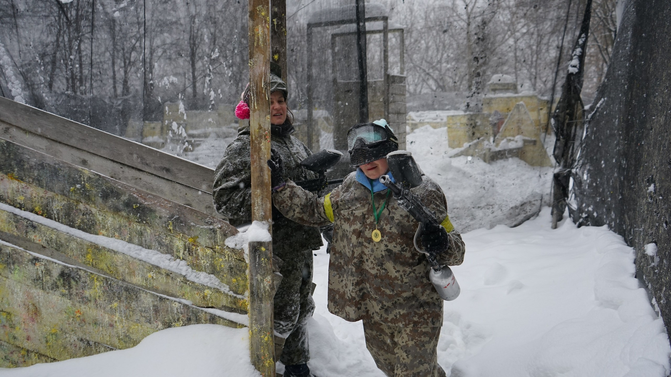 Пейнтбол + шашлыки | 21.02.2021. Галерея Фантим