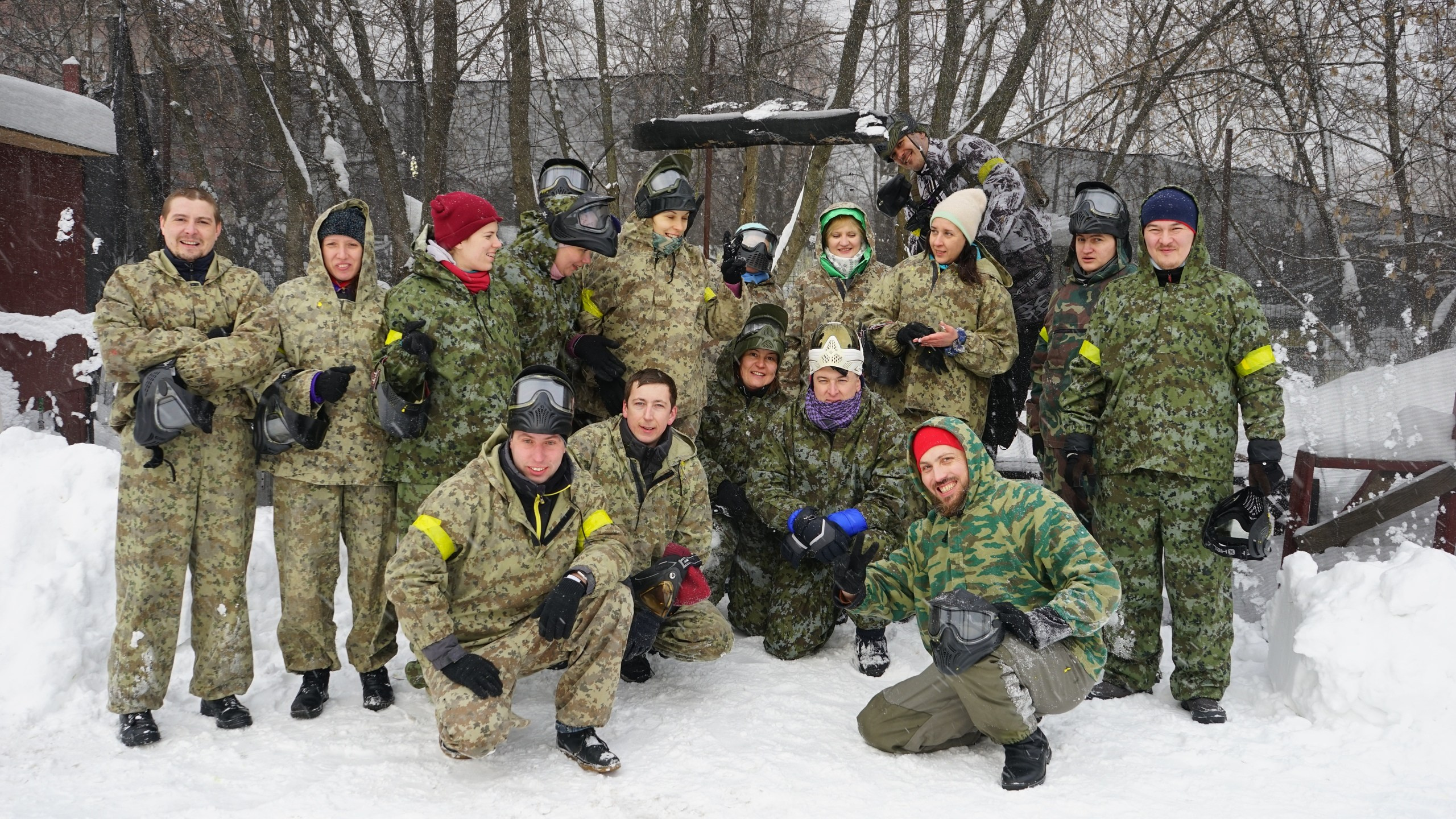 Пейнтбол + шашлыки | 21.02.2021. Галерея Фантим