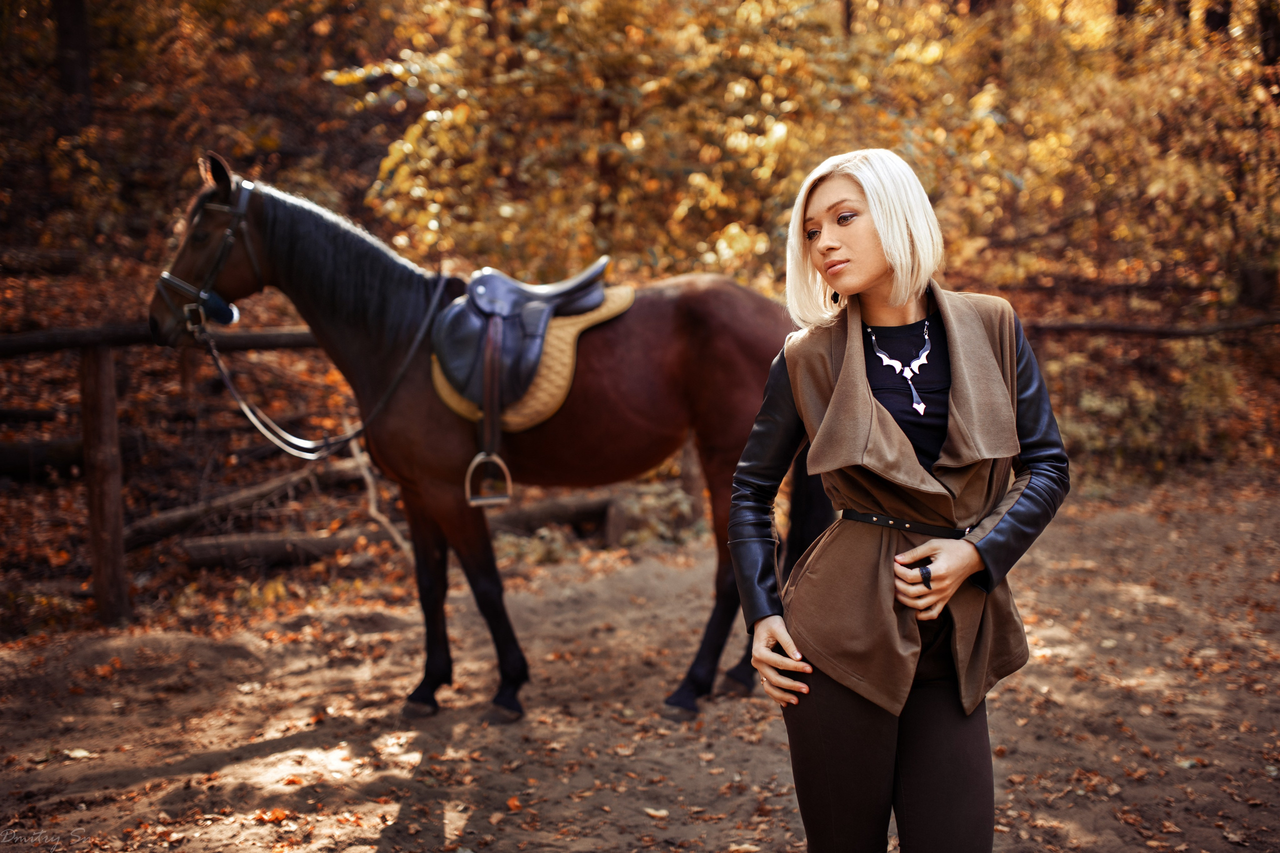 Осенняя съемка с Марией в парке для «себя»