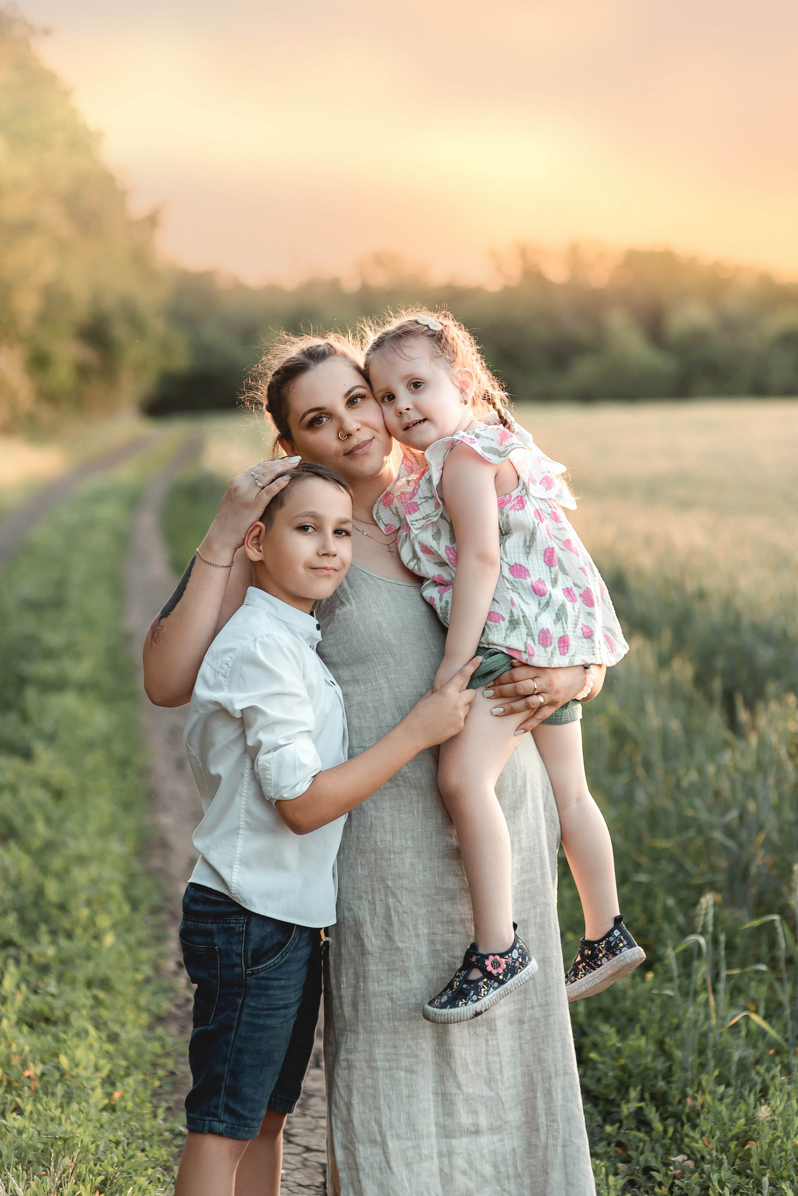 Съемка в полях 2024. Семейный и детский фотограф Наталья Горда