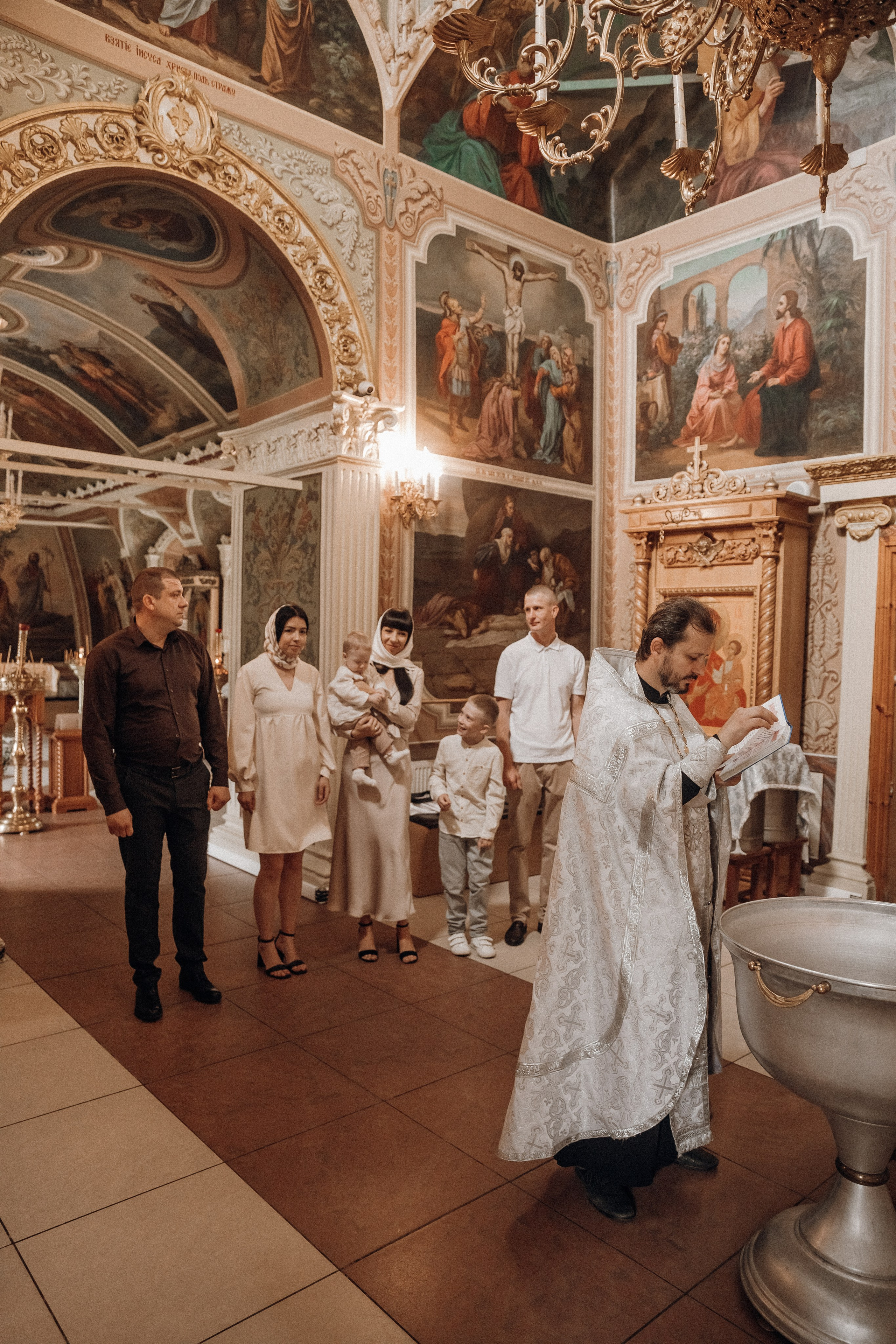 Крещение Демида. Семейный фотограф в Брянске Зурилина Екатерина