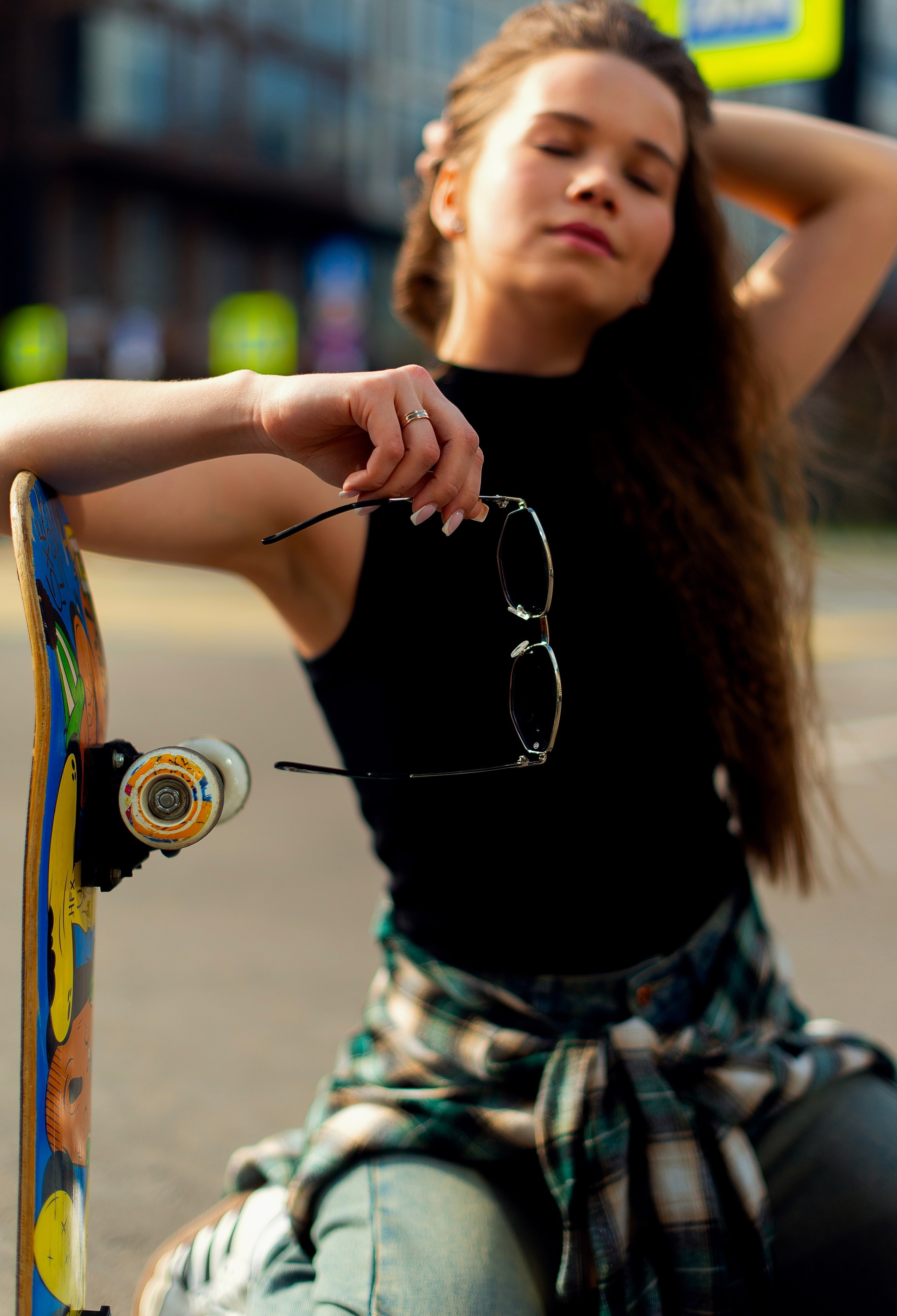 На скейтборде. Семейный и детский фотограф в Казани Виктория Мерхи