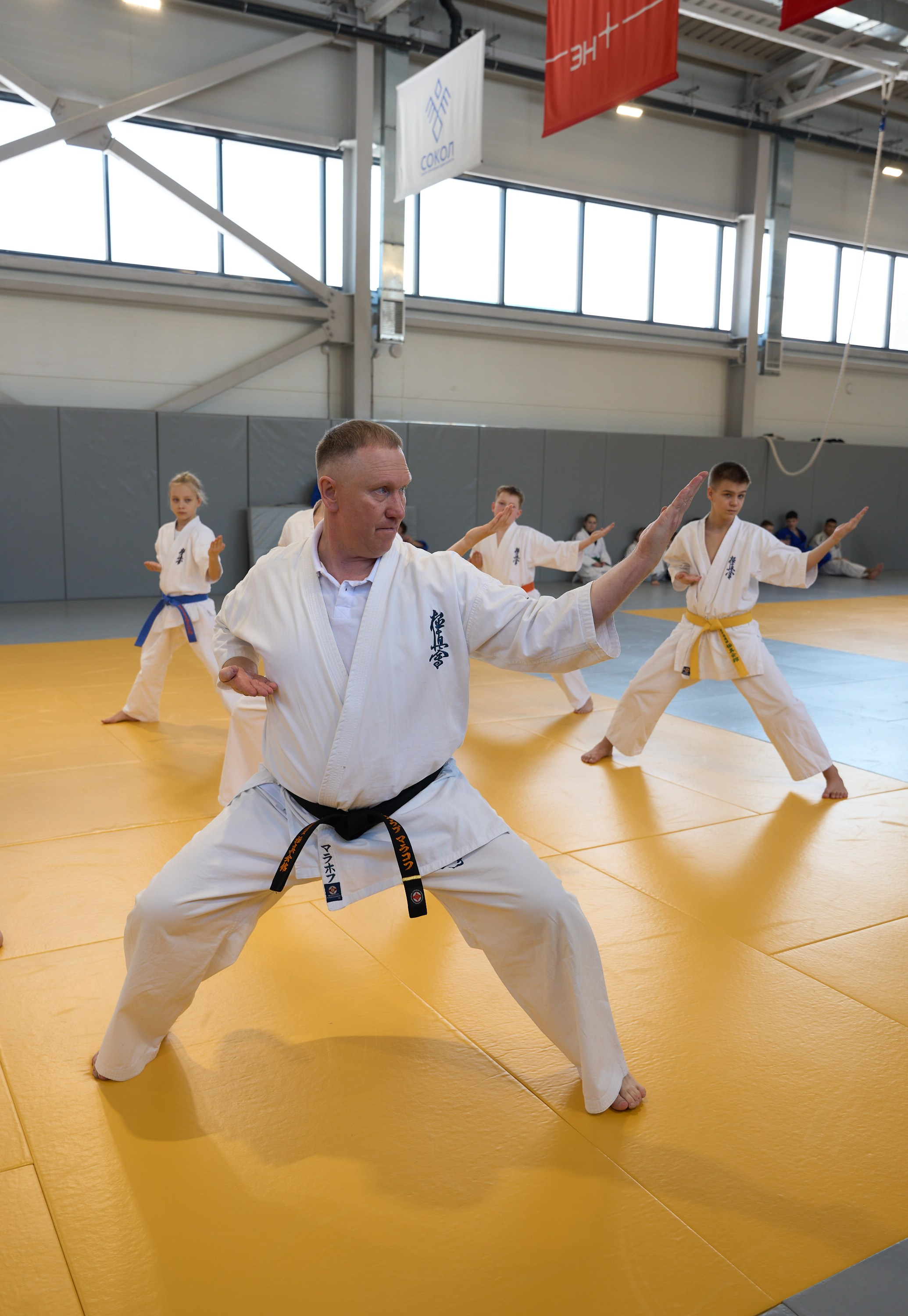 Открытие центров спортивных единоборств «Сокол» Красноярск/Дивногорск. Александр Сазонов Красноярск