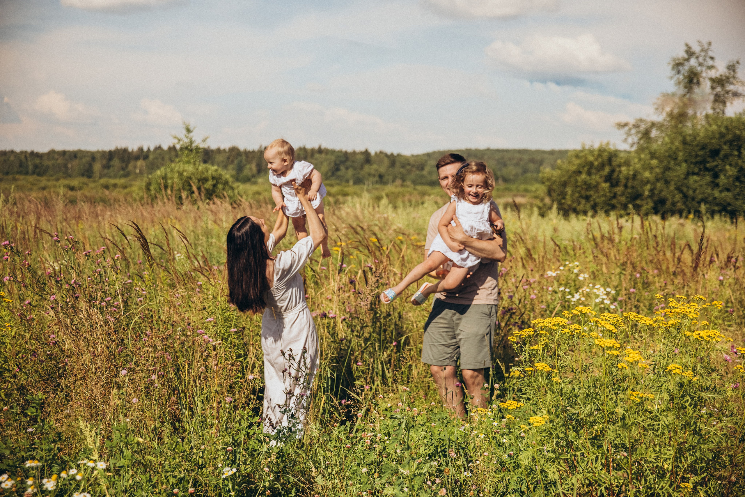 Цветочный рай. Свадебный и семейный фотограф Москва и Московская область