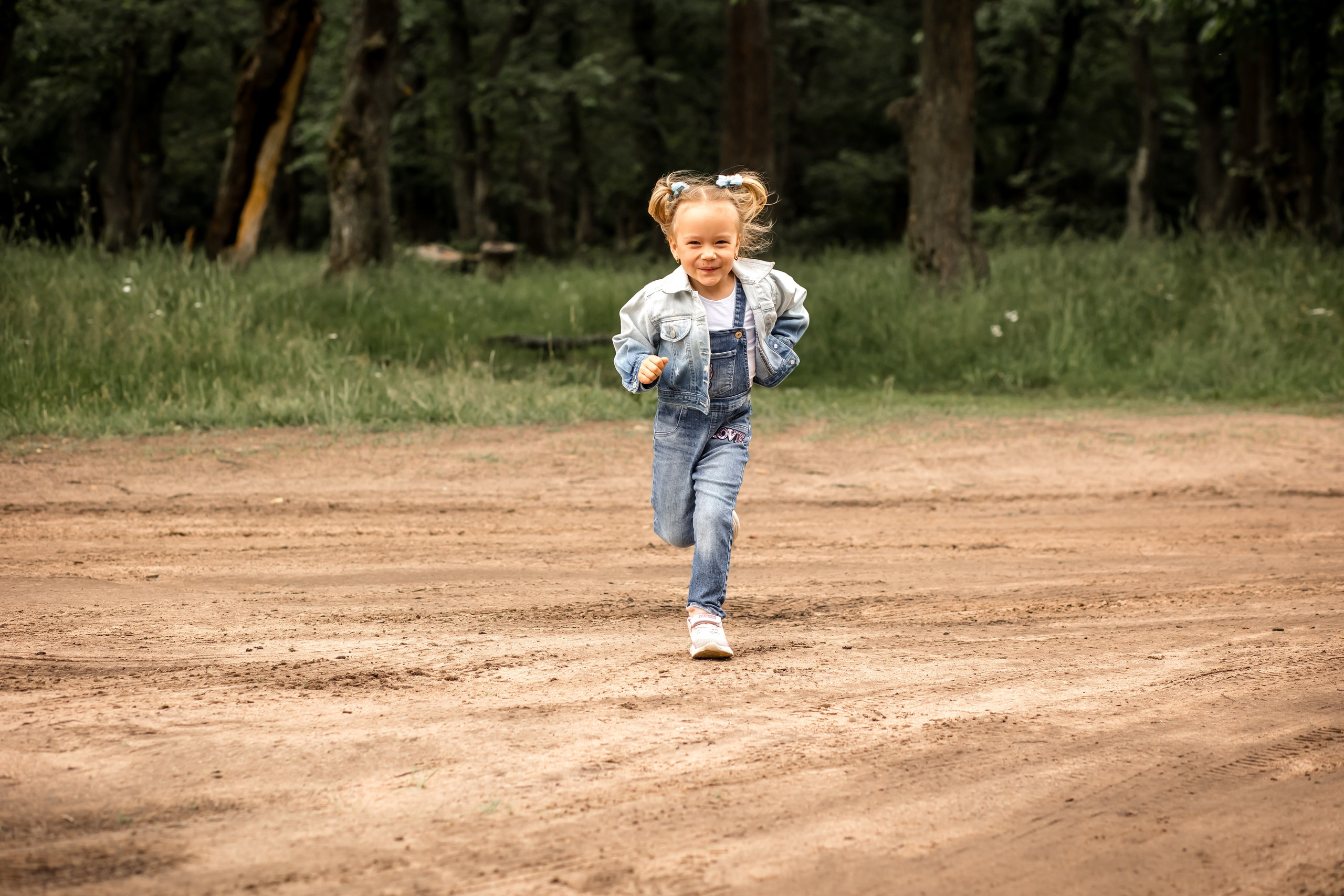 Катя с детками