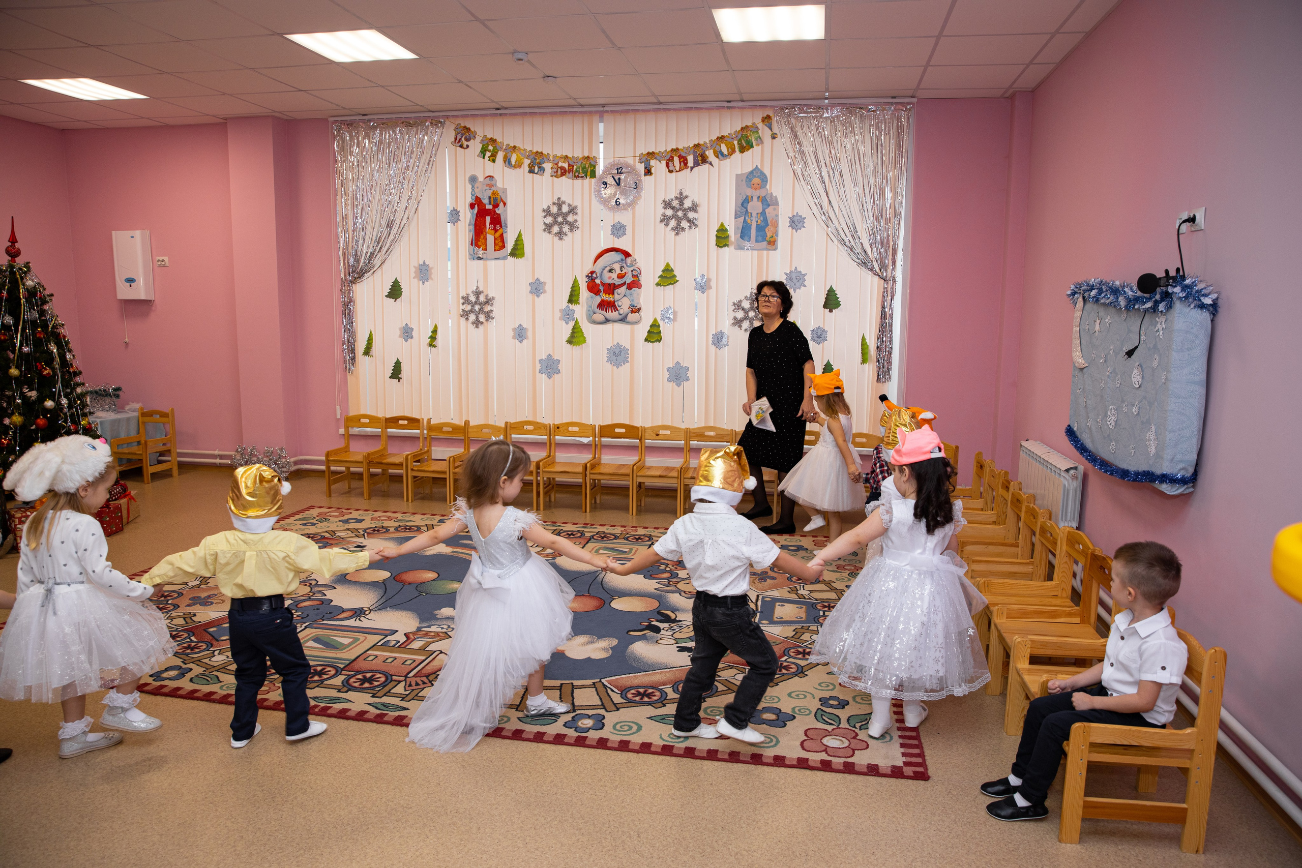 Новогодний утренник Полисадик. Фотограф в Железнодорожном и Балашихе