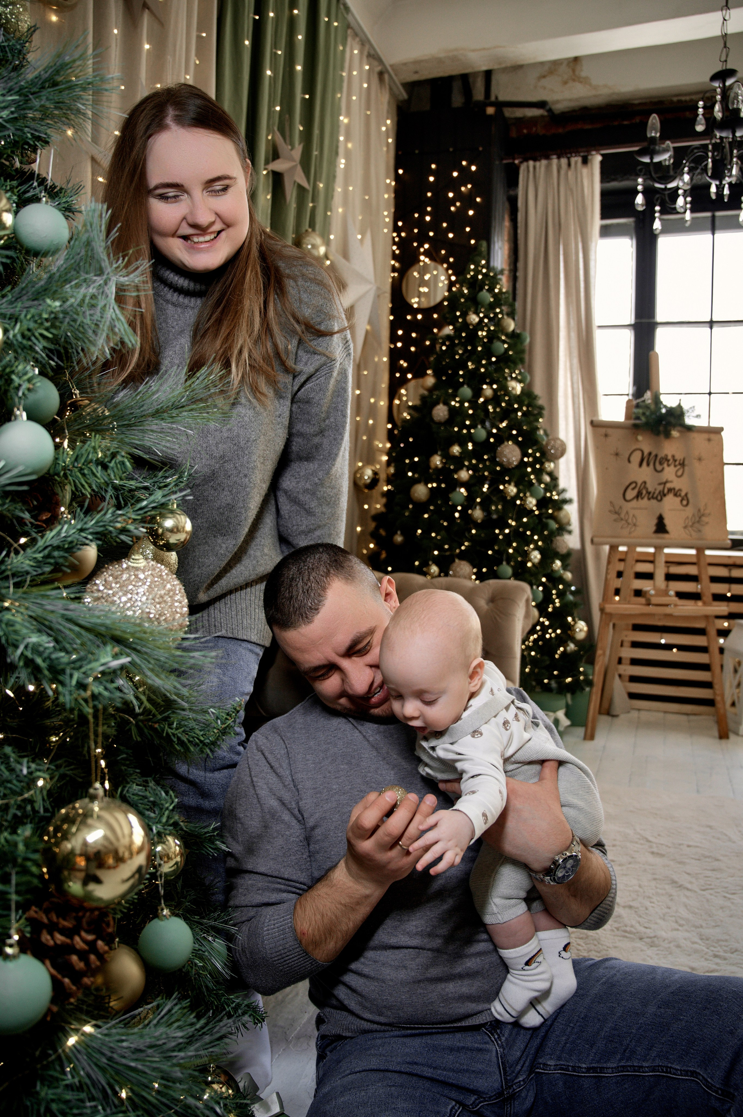 Семейная новогодняя фотосессия г Новокзнецк