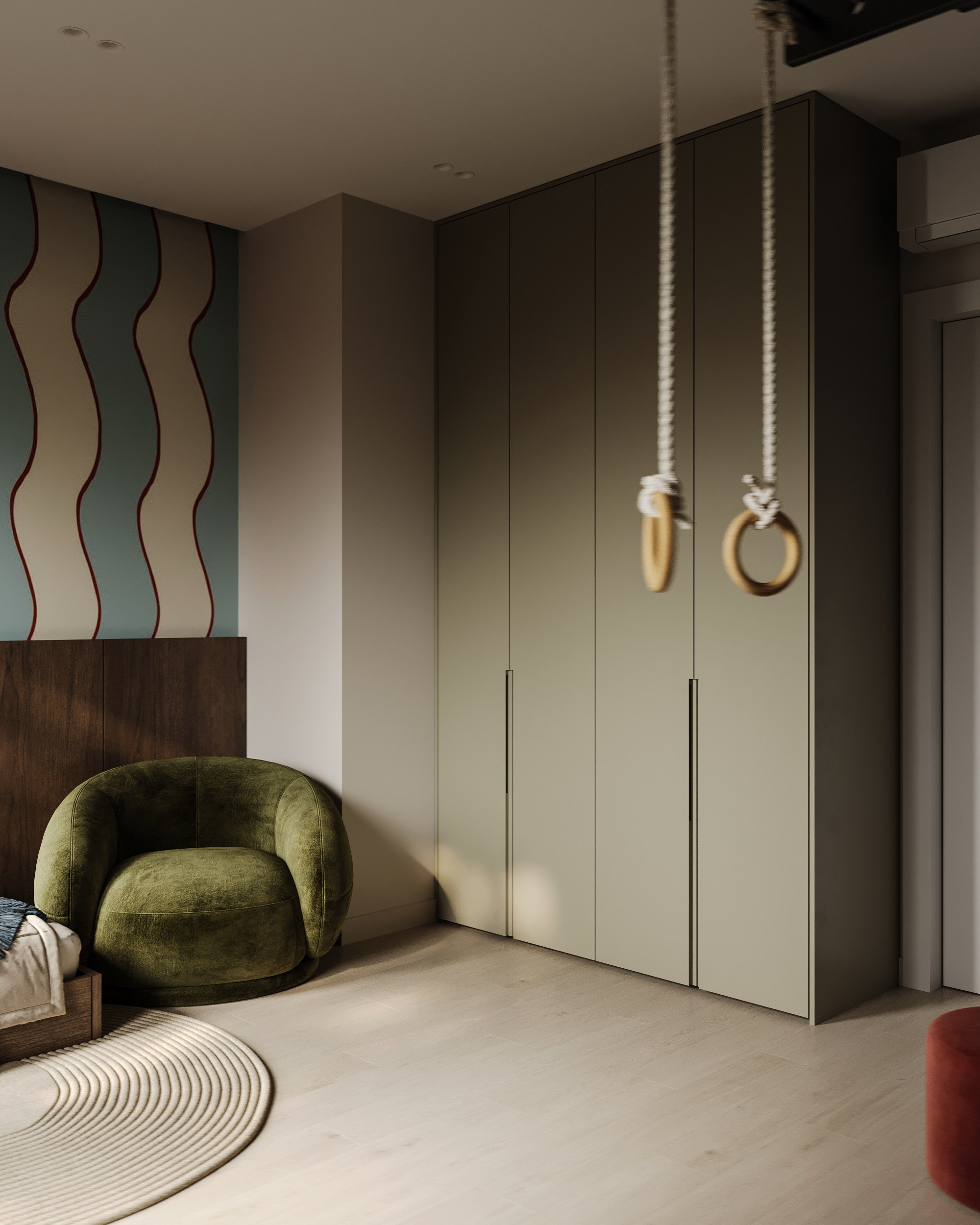 Детская ЖК «Аристократ». 3D визуализация интерьера Надежда Соколова