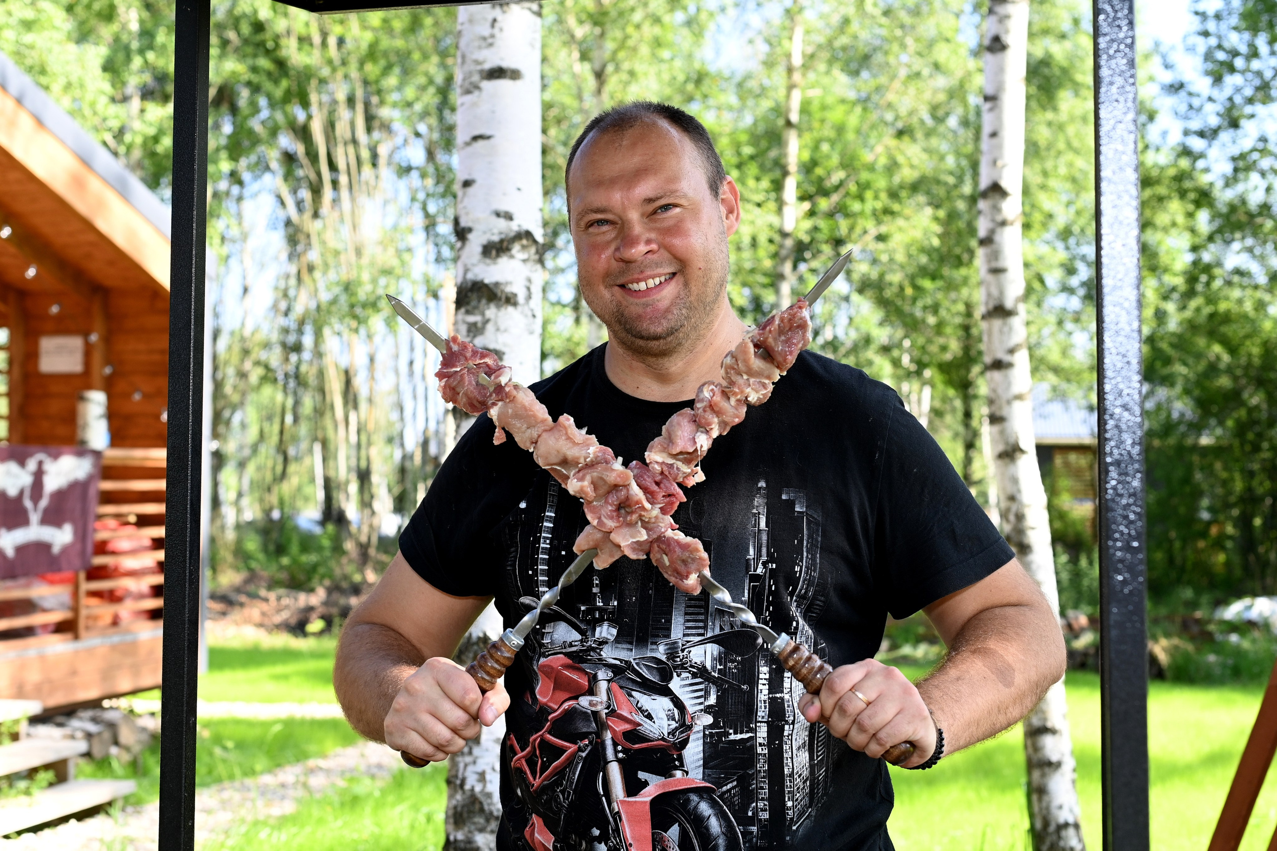 Загородная встреча байкеров Iron Angels из Владивостока. Свадебный и семейный фотограф в Москве Ирина Гончарова