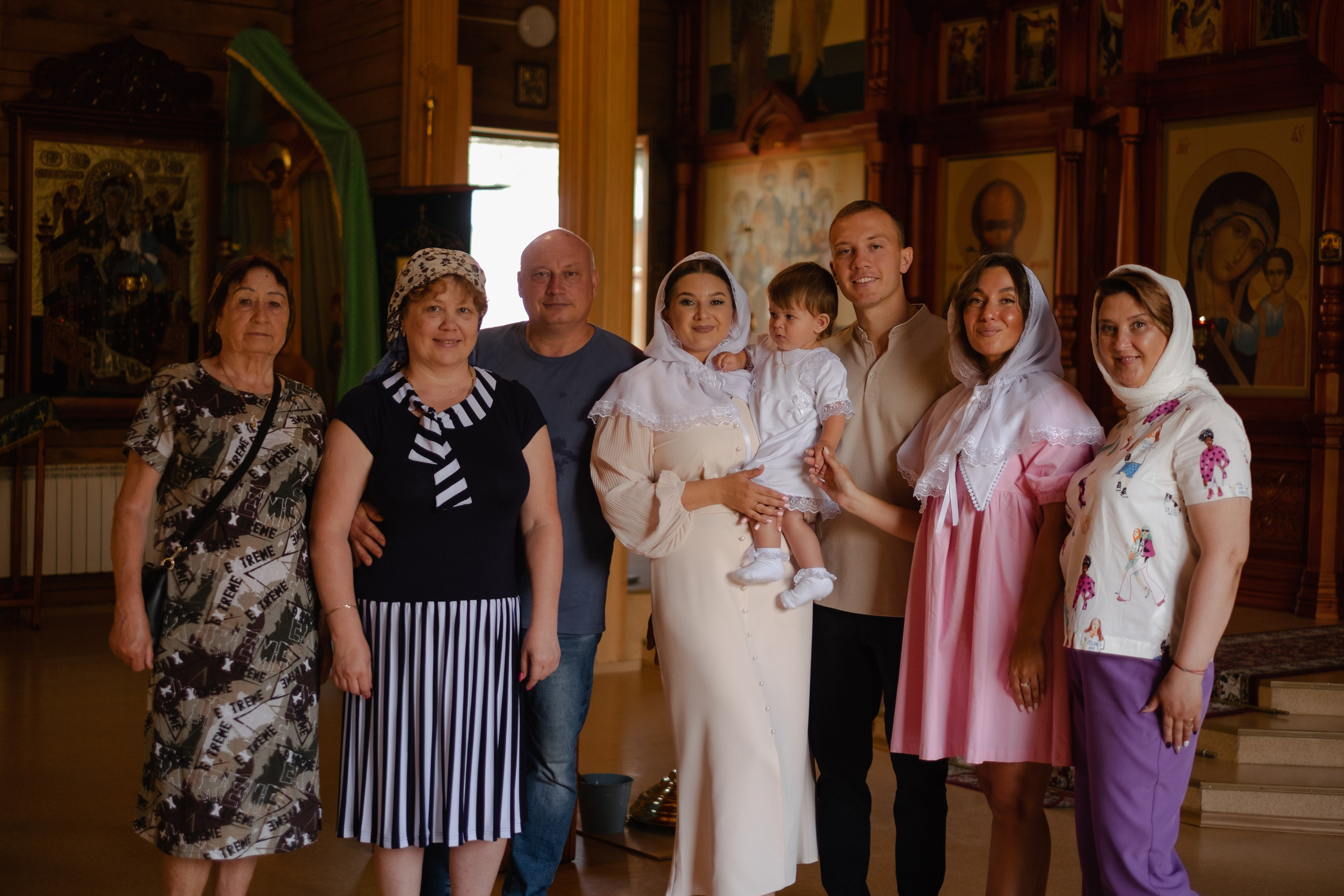 Крещение Таисии. Фотограф в Новосибирске Диана Ильиных