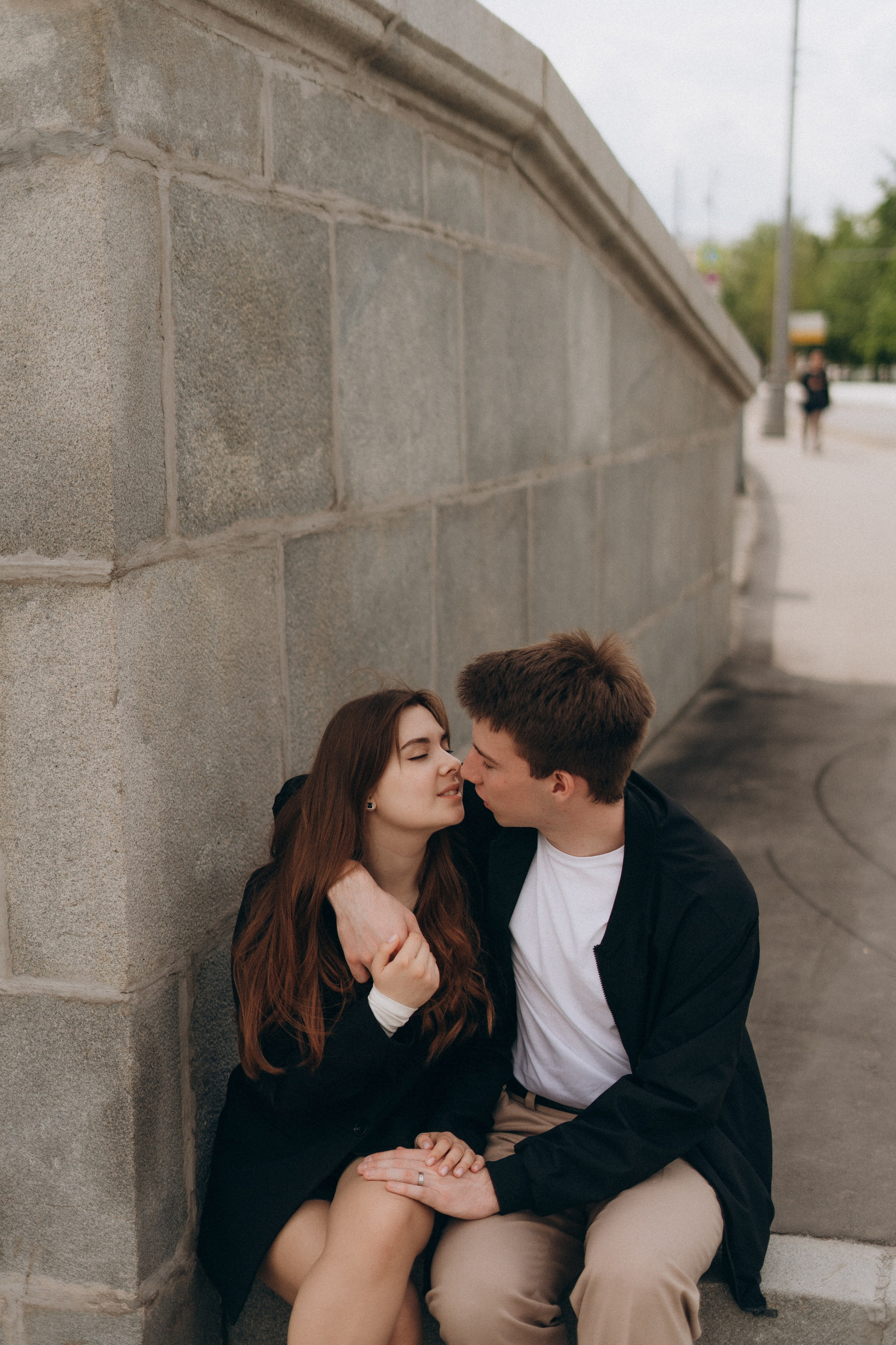 Юля и Даня | Прогулка по улицам Москвы. Фотограф Москва Виктория-Антуанетта