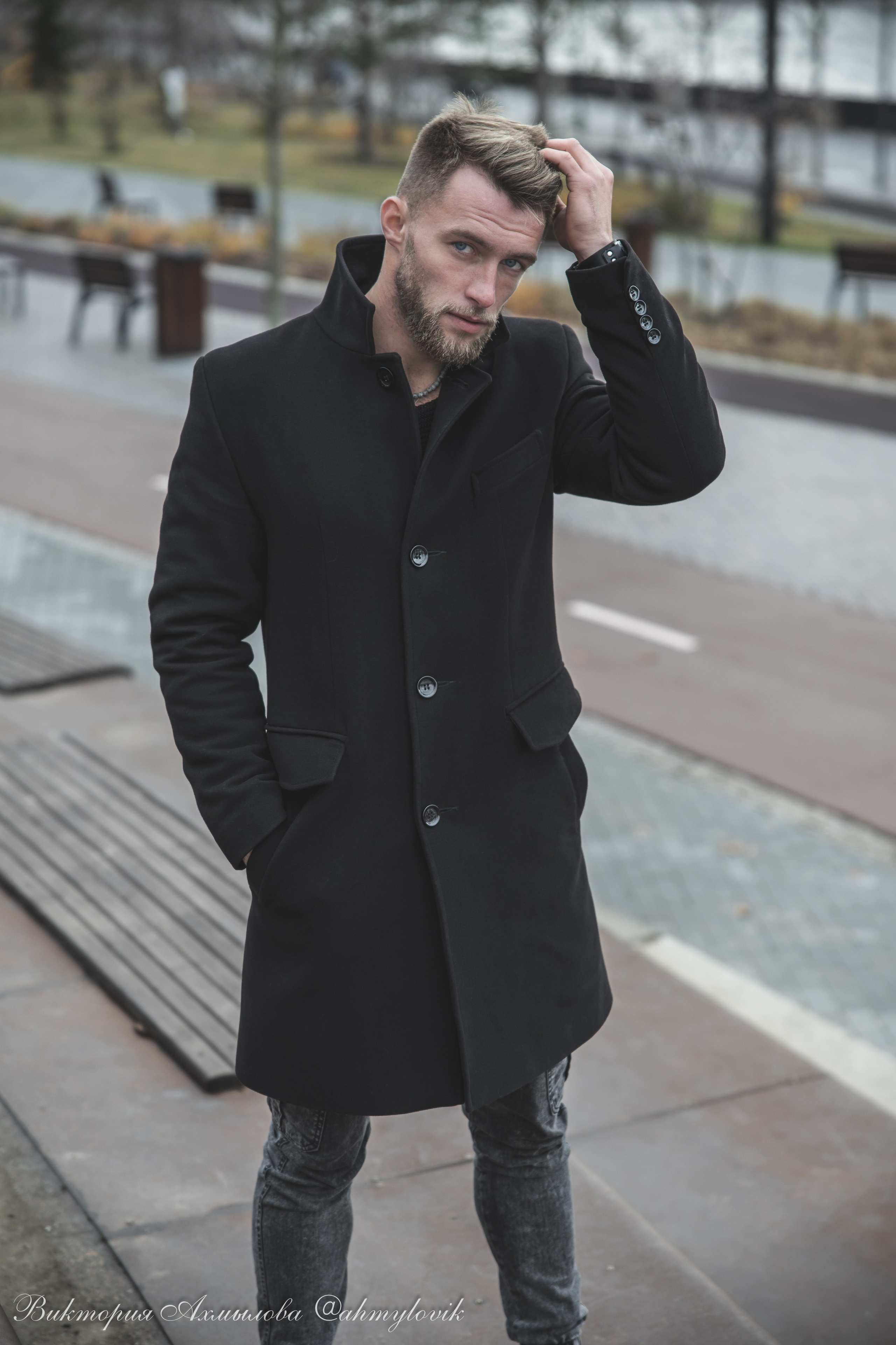 Прогулка с Хаски (Сергей). Виктория Ахмылова. Фотограф в Москве