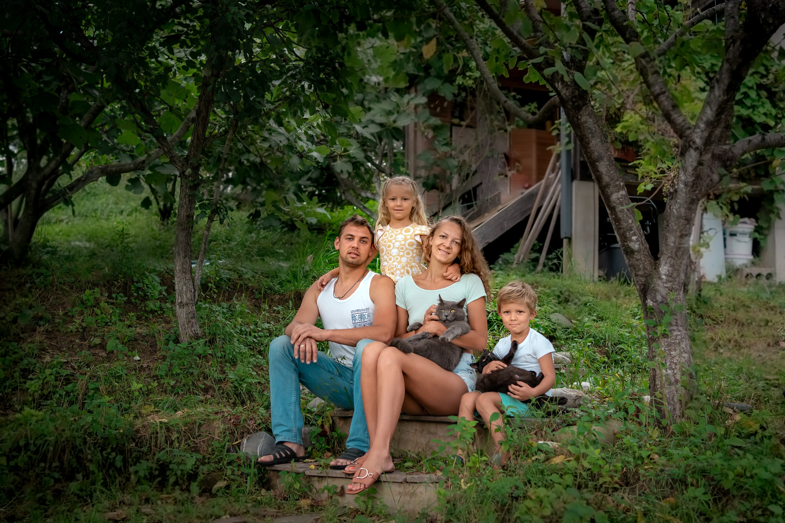 День с семьей, Сочи. Семейный фотограф Варвара Сорока в городе Москве