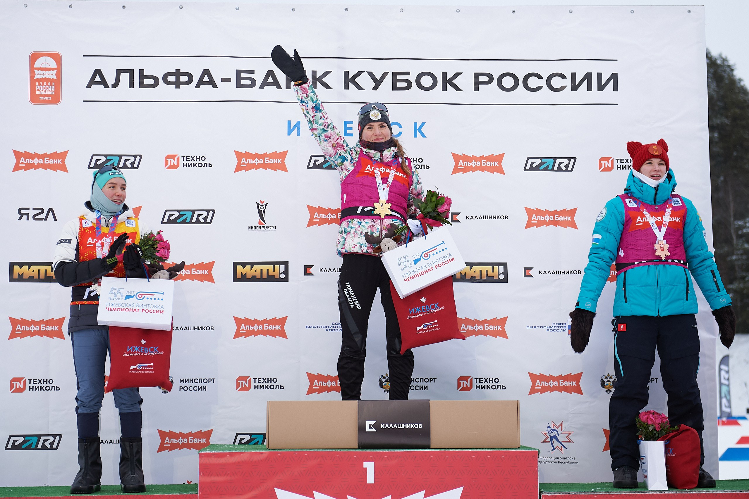 Биатлон. Чемпионат России — 2024/2025, 3-й этап, Ижевск. Ижевская винтовка. Спортивный репортажный фотограф в Ижевске Сергей Мерзляков