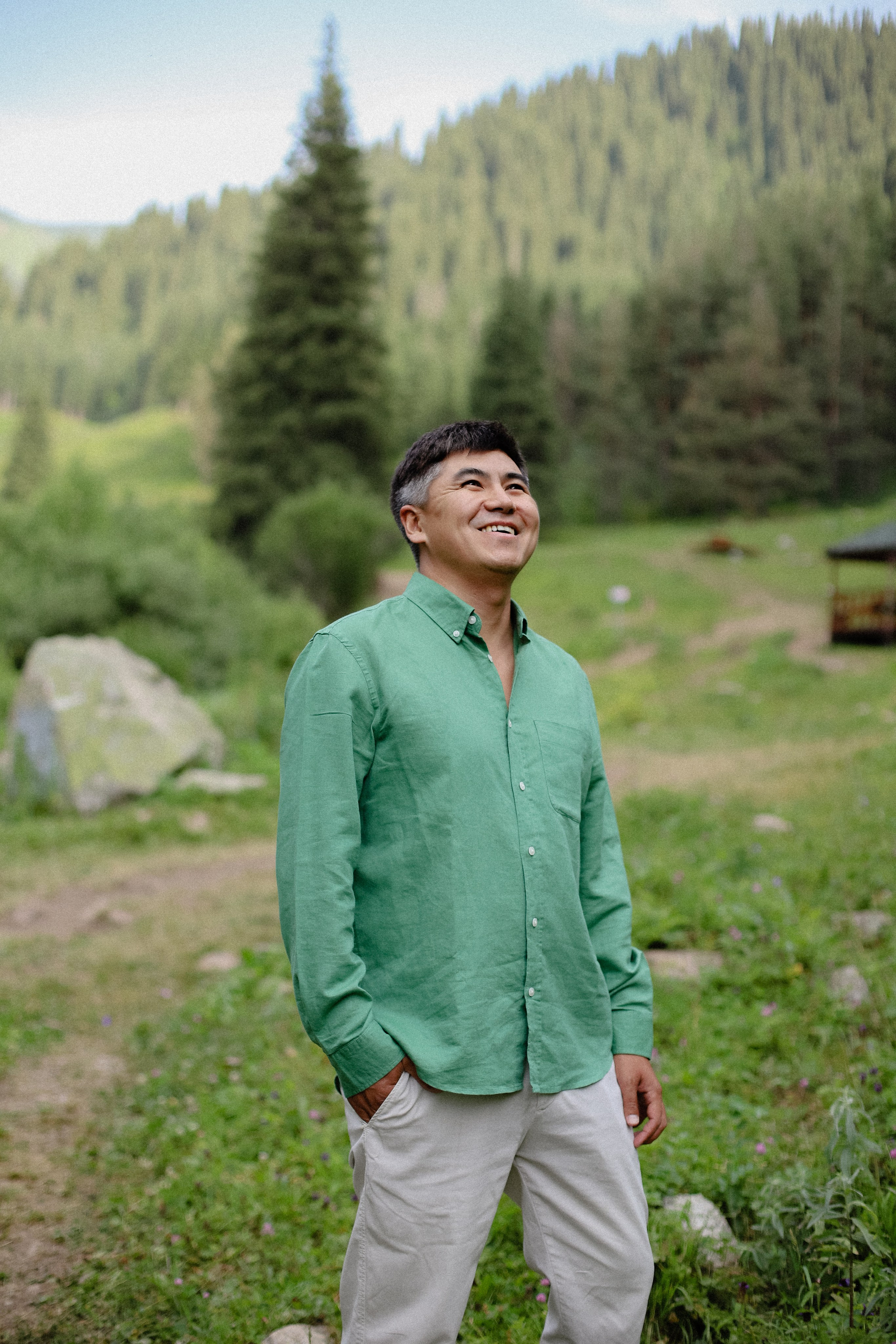 В горах. Фотограф в Алматы и Москве Даша Пушкина