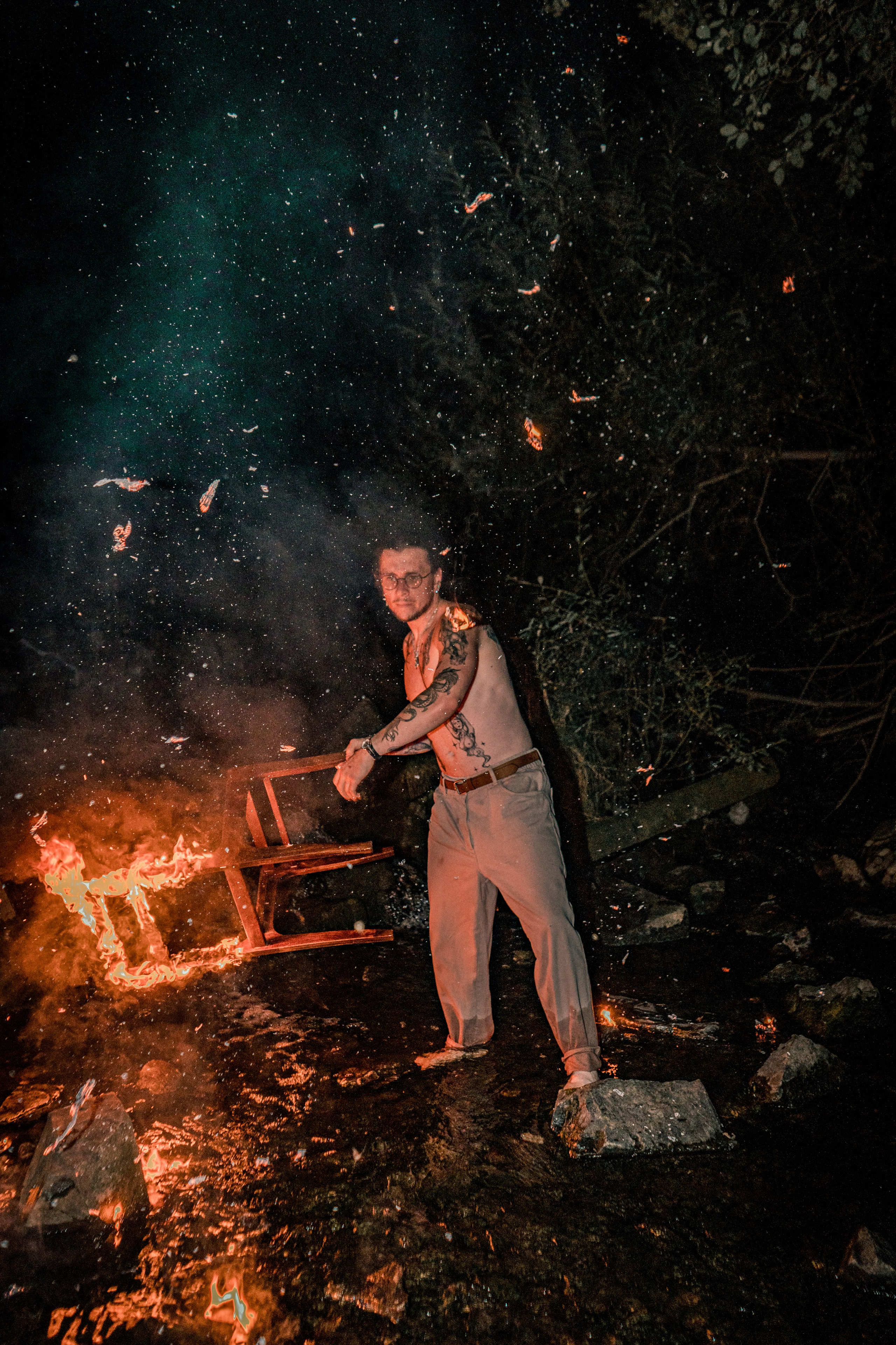 Burning chair. Модель Екатеринбург Никита Коршиков