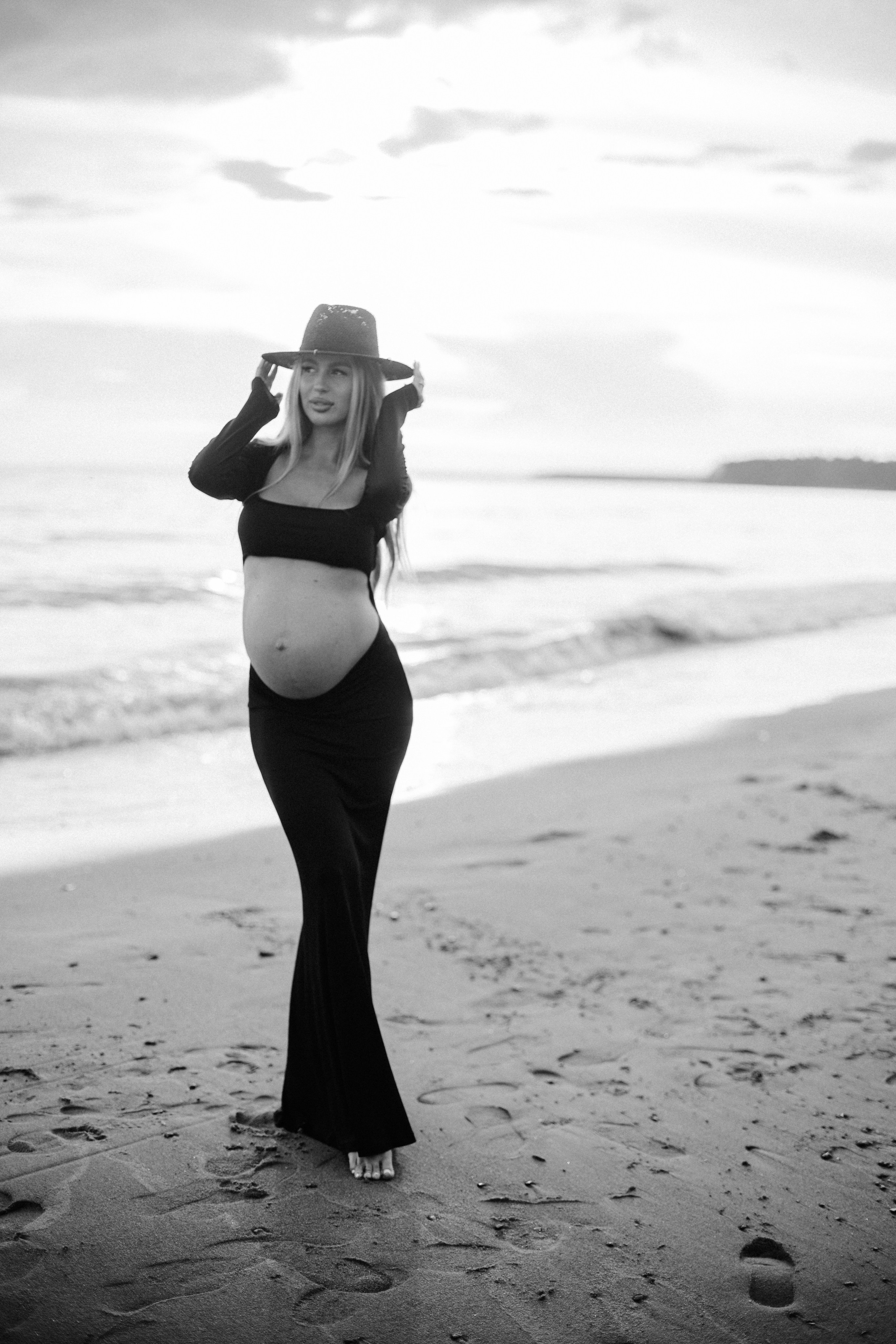 Sea. NatalieDmi — фотосессия беременности, семейный фотограф, портрет