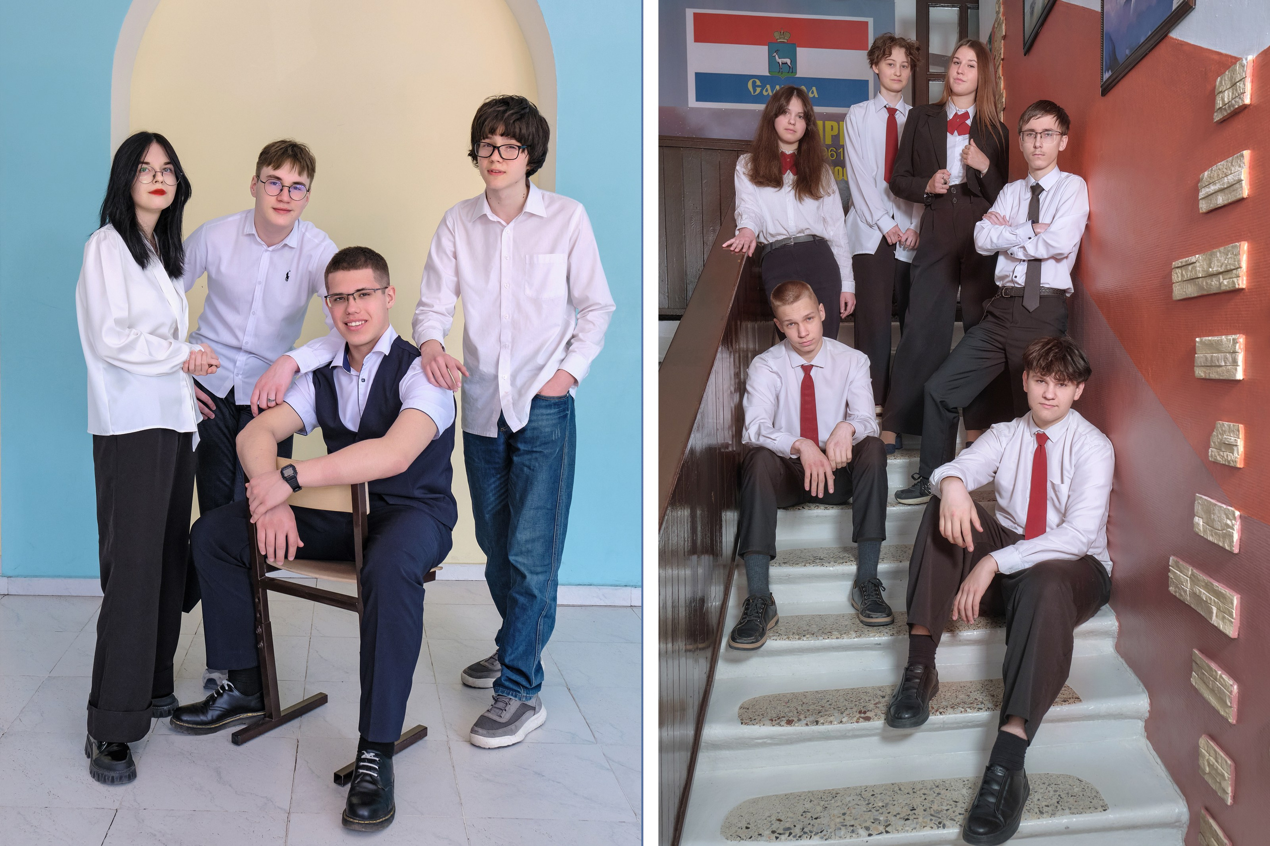 Выпускной альбом 9 класс. Фотосессия класса для фотоальбома