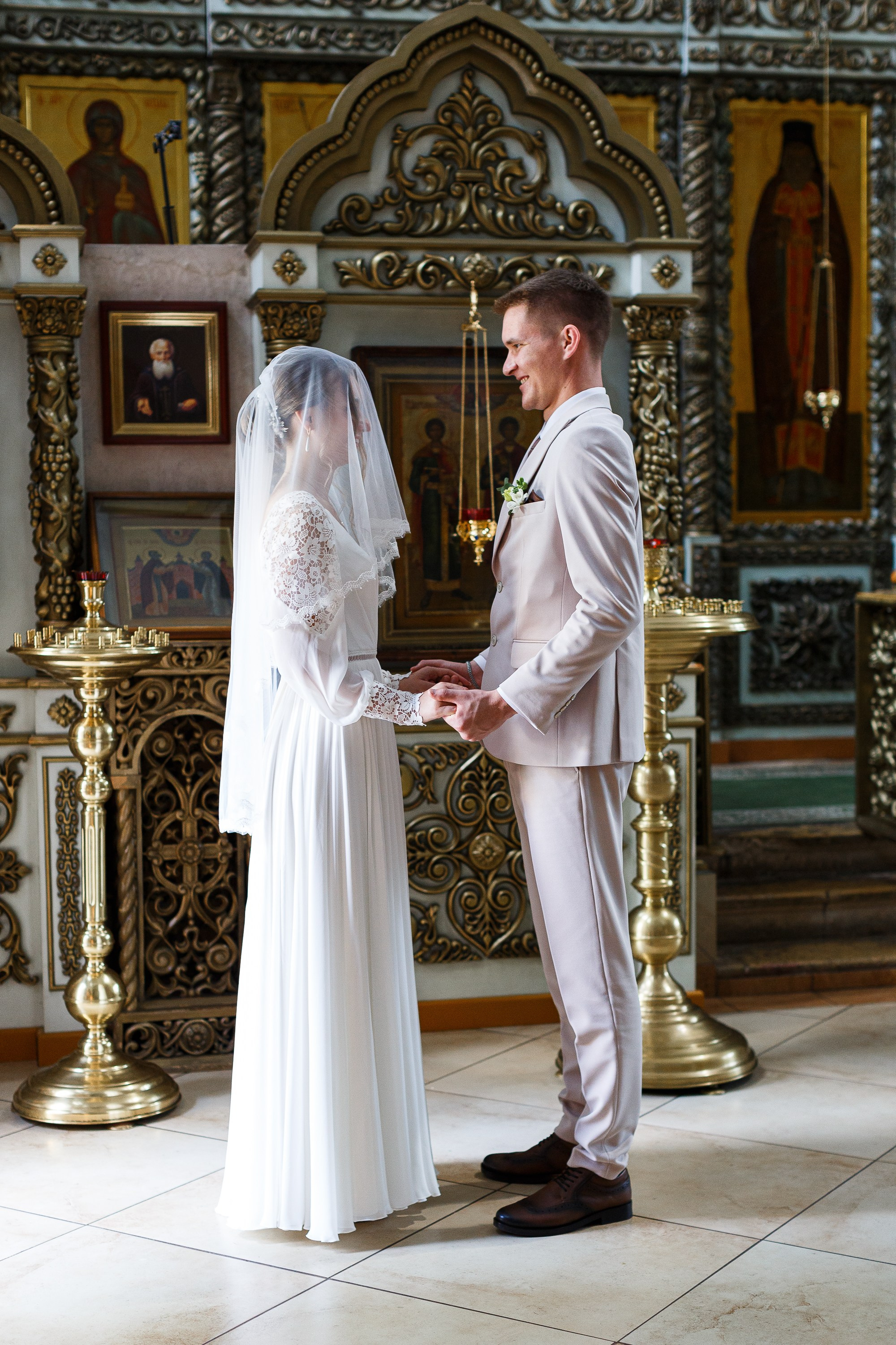 Венчание в храме Живоначальной Троицы на Шаболовке