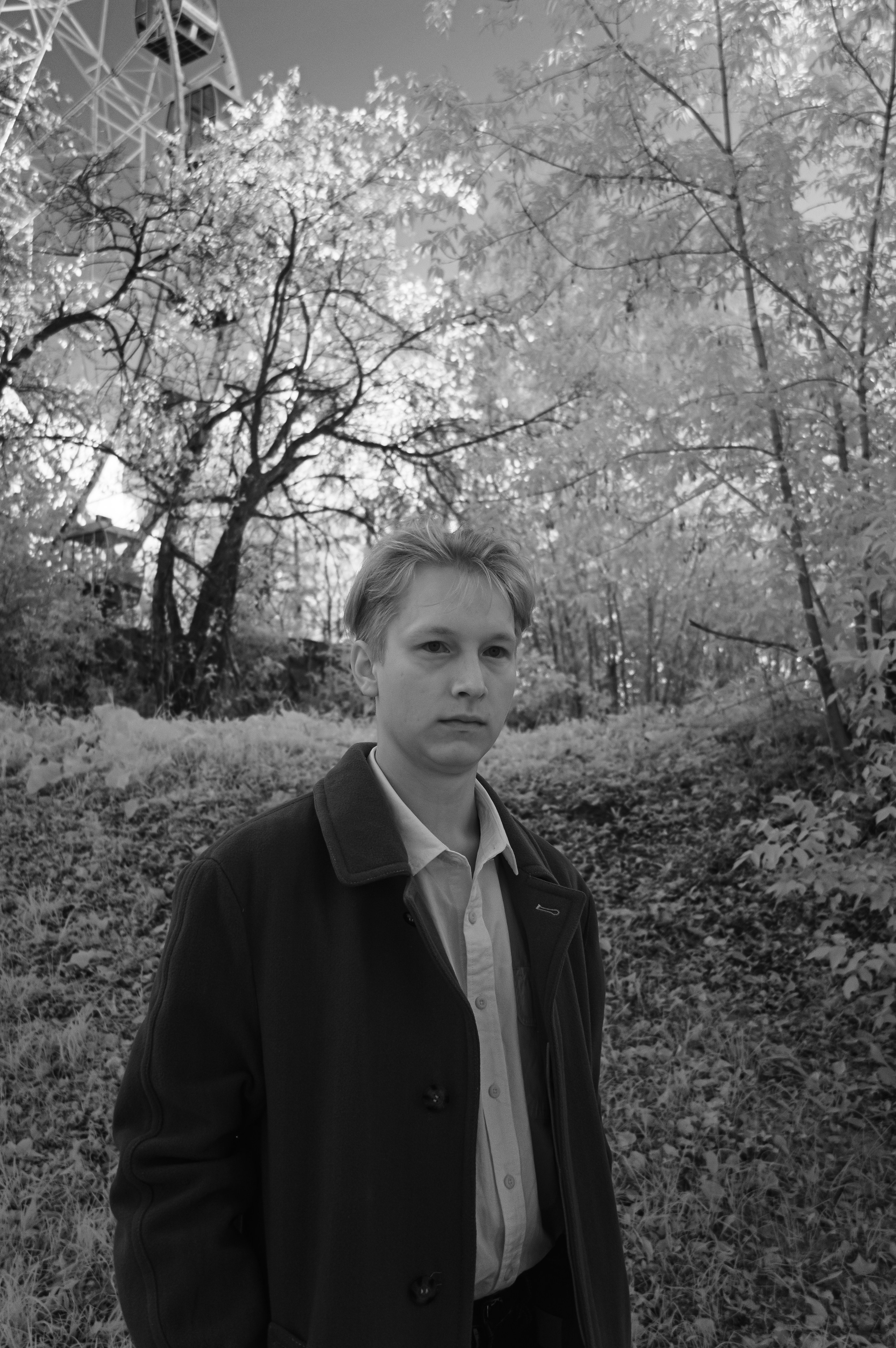 Инфракрасный портрет. Портретный, репортажный и свадебный фотограф в Екатеринбурге Денис Южаков