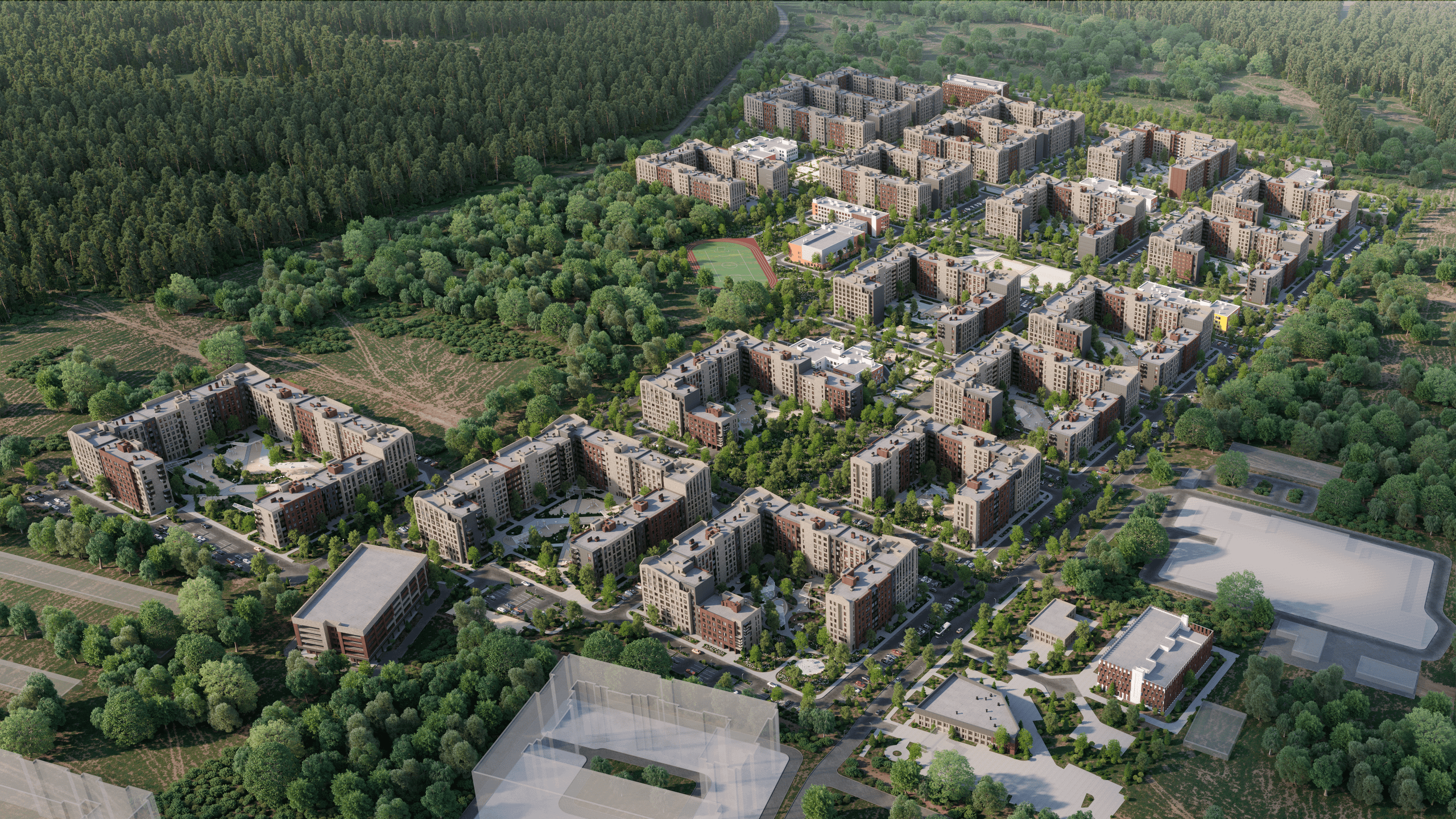 Янино. ГРАНИ Студия архитектурной визуализации