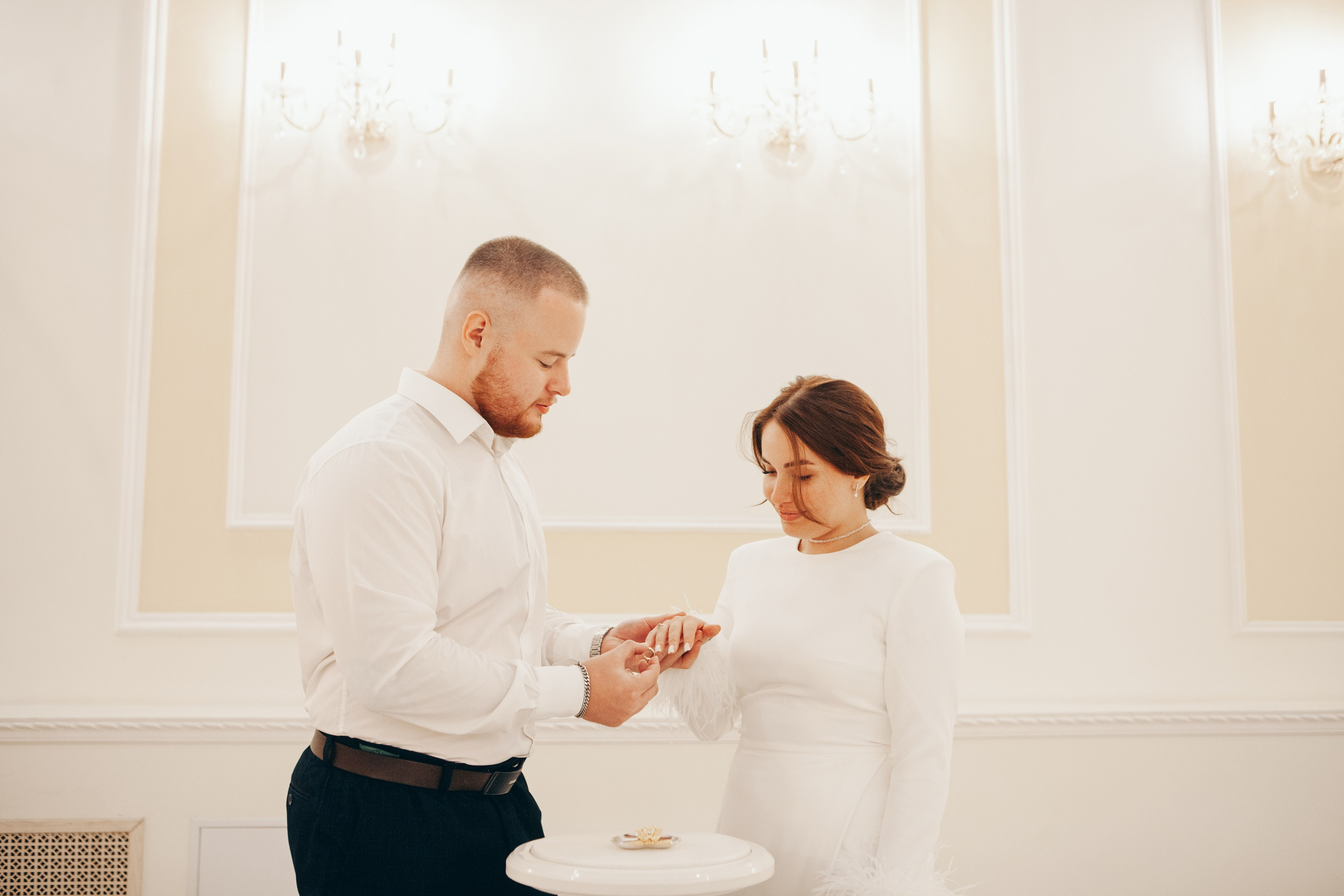 Роспись в ЗАГСе г Королёв. Фотограф Ольга Ефремова