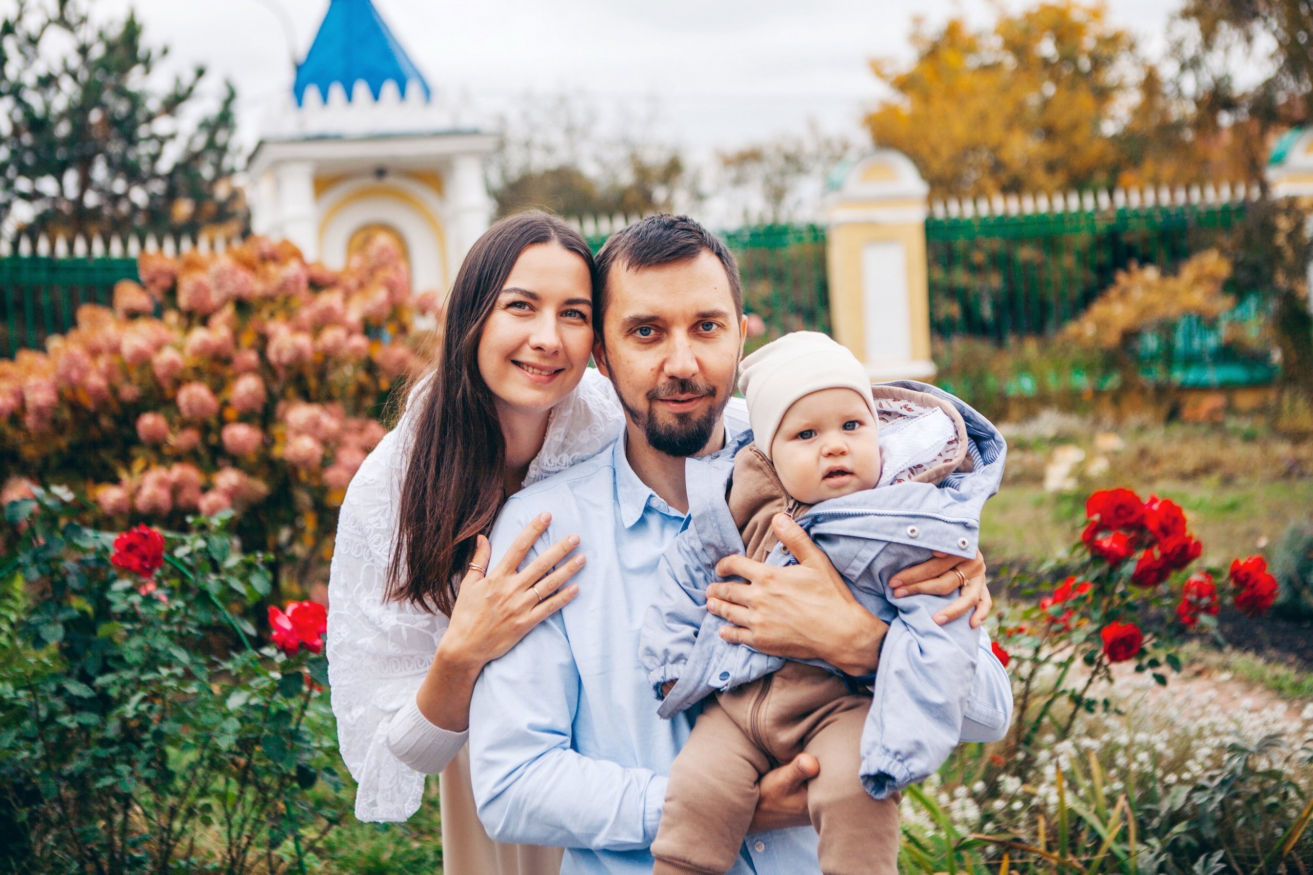 Крещение ребенка в церкви. Фотограф Ольга Ефремова