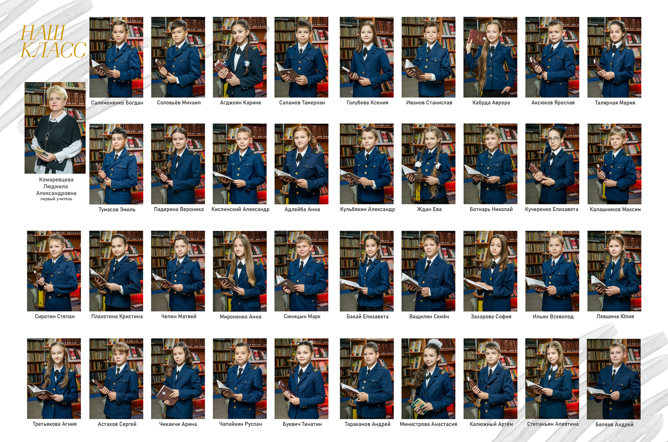 Альбом 4 разворота, персональный. Выпускные альбомы, школьные фотосессии в городе Новороссийске