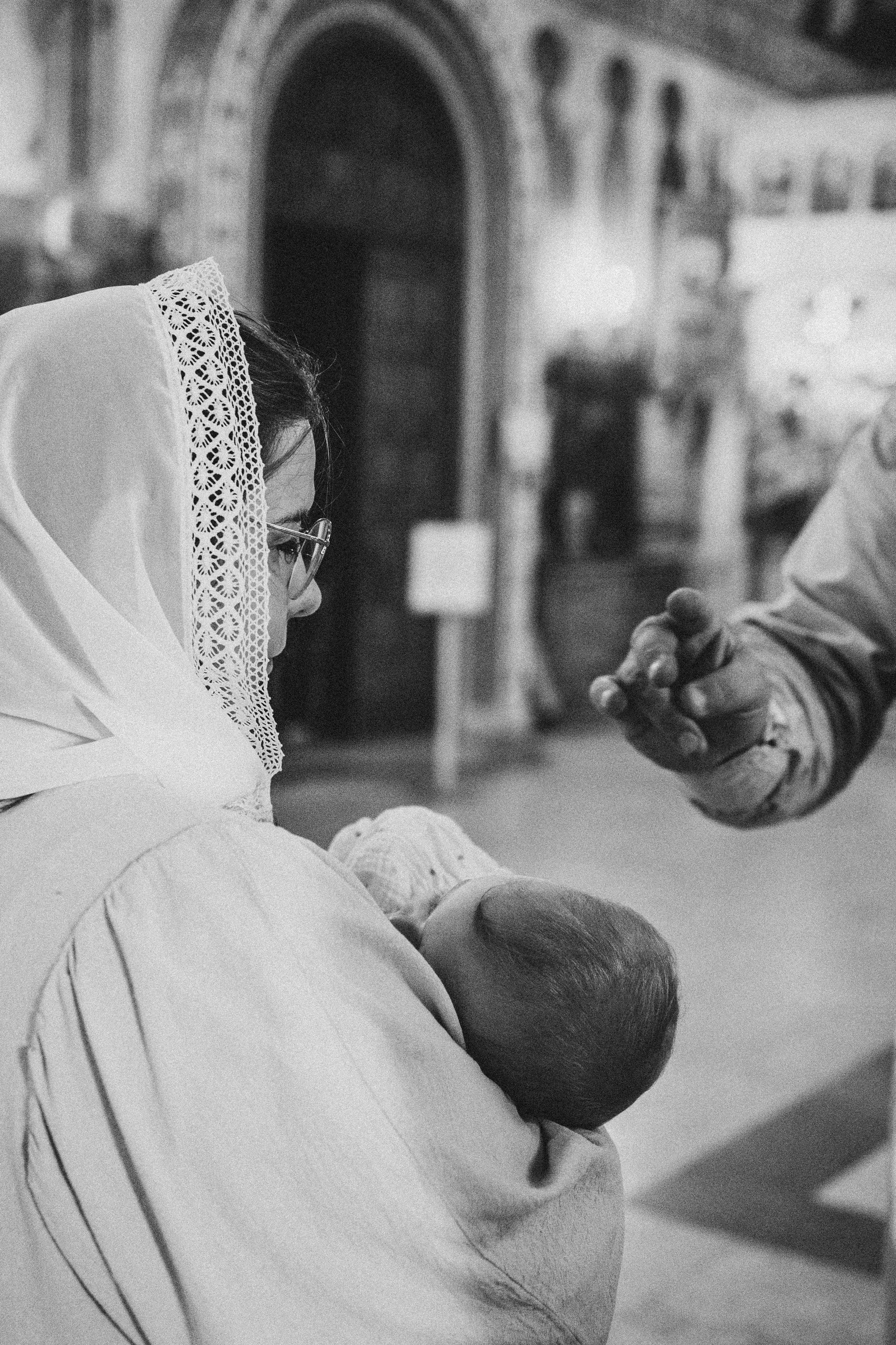 Таинство Крещения Веры. Фотограф новорождённых Newborn Москва