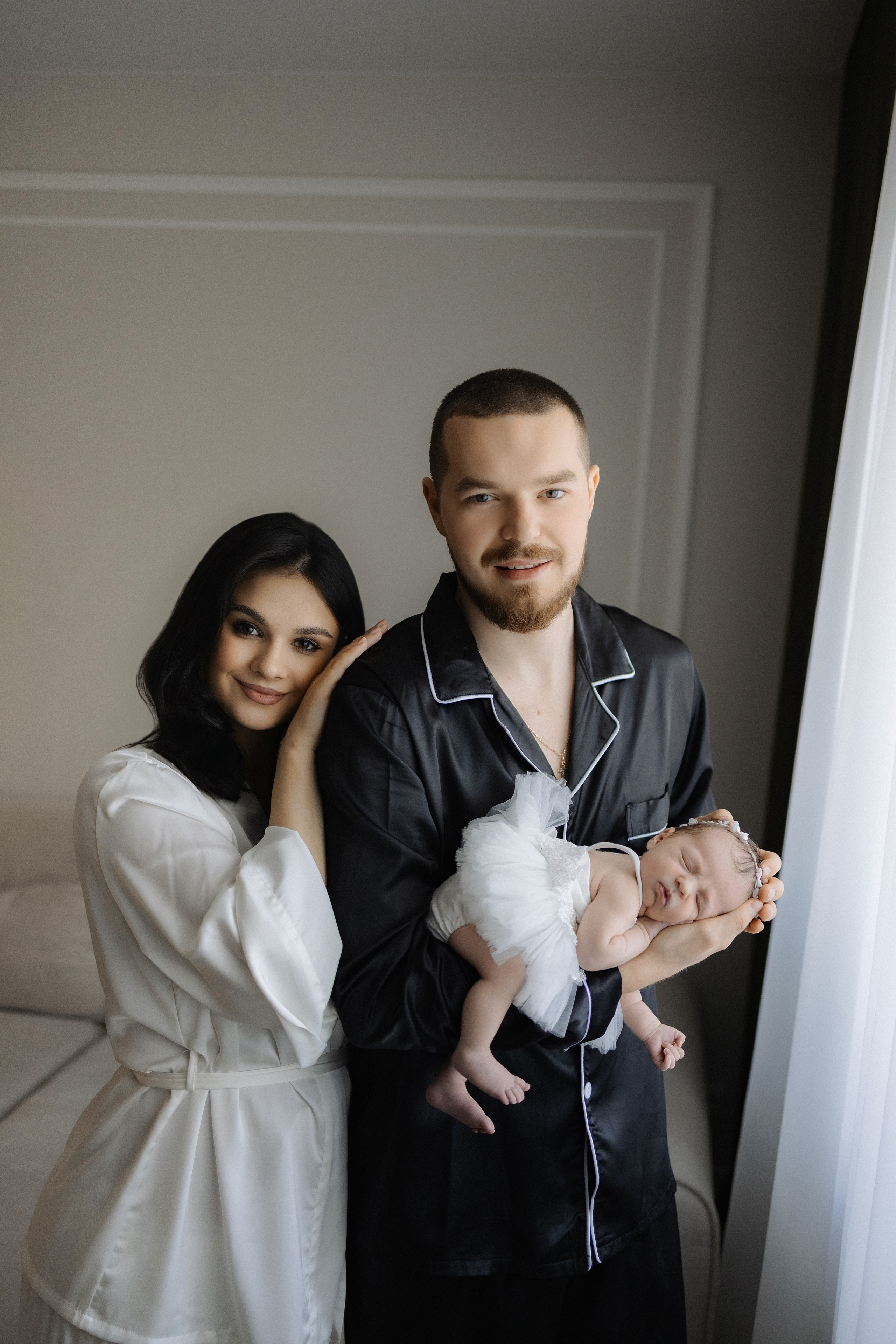 Ариана 4 дня. Фотограф новорождённых Newborn Москва