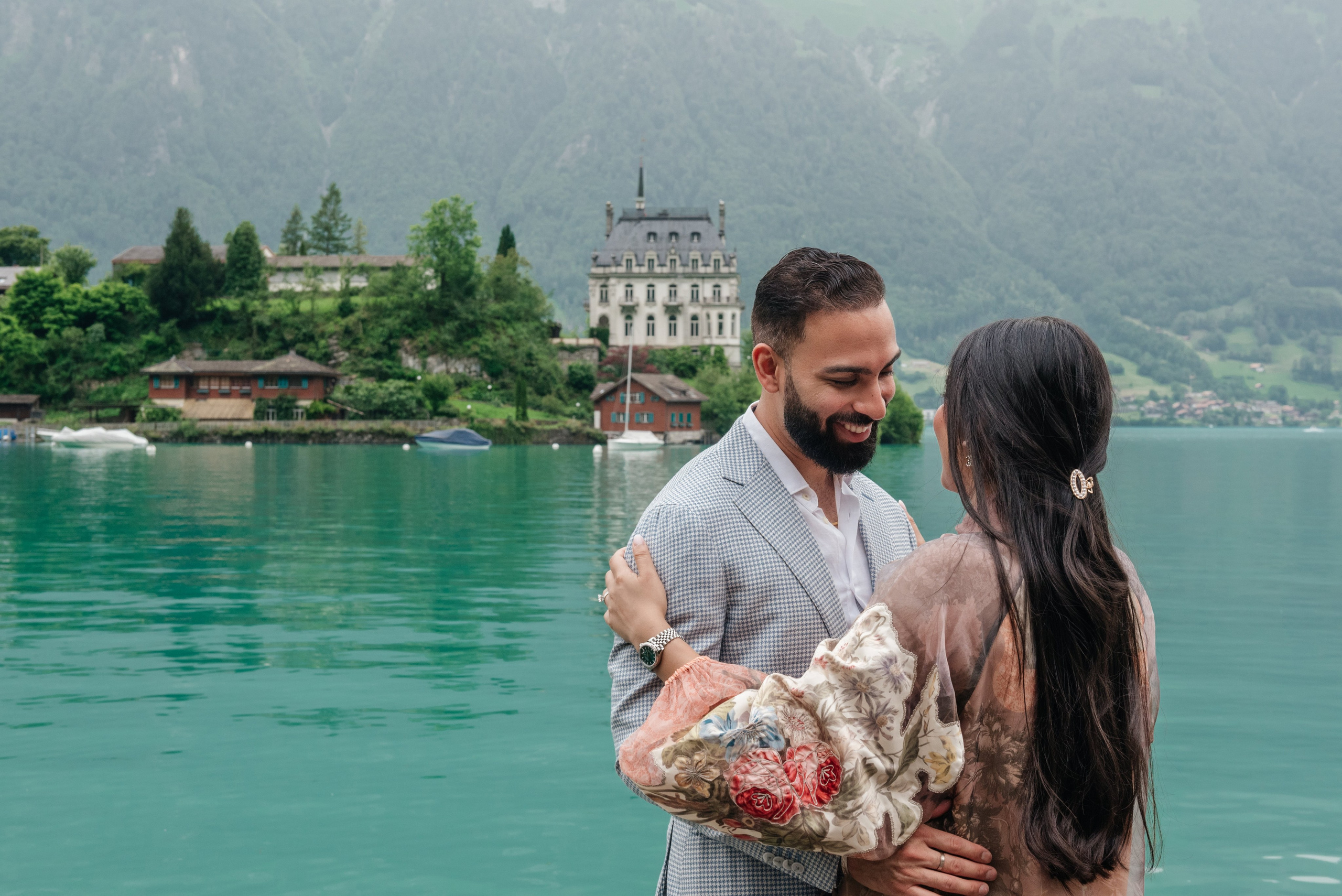 Karan & Palak (Iseltwald). Photographer in Interlaken area