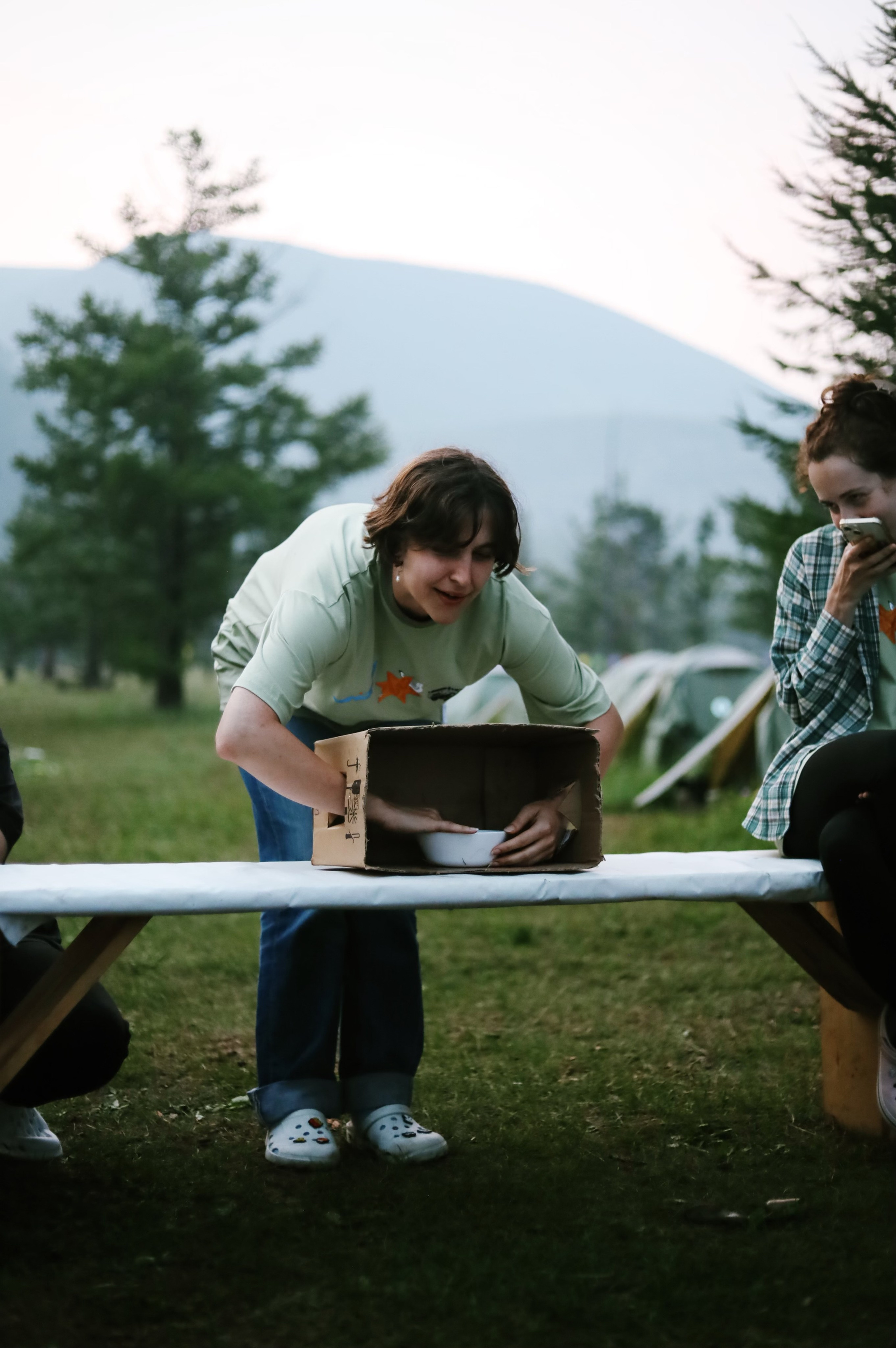 Лето 2024 / палатки. 1642 — первый лагерь для взрослых на Байкале