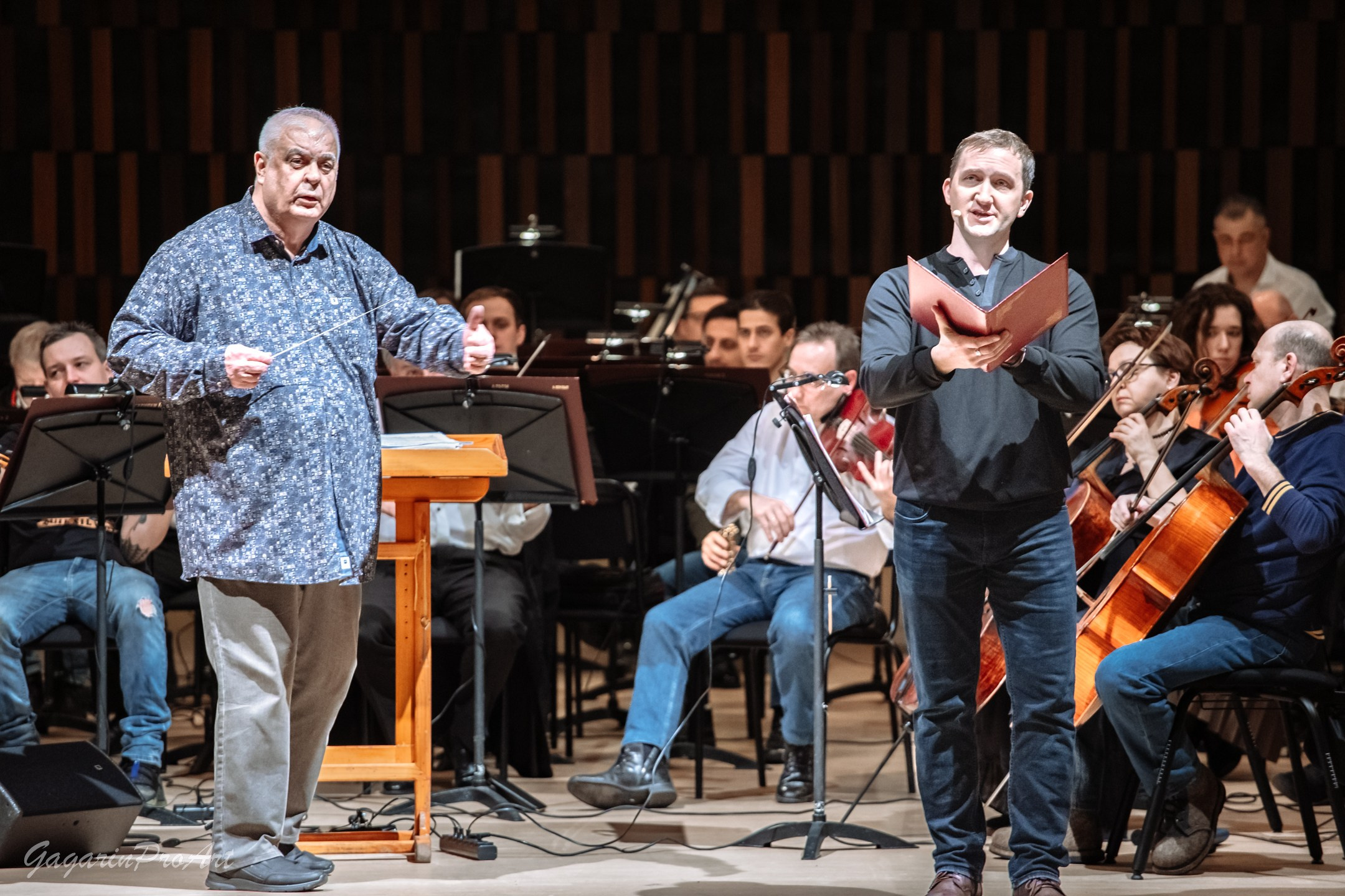 Репортаж. Репетиции. Концерты. GagarinProArt