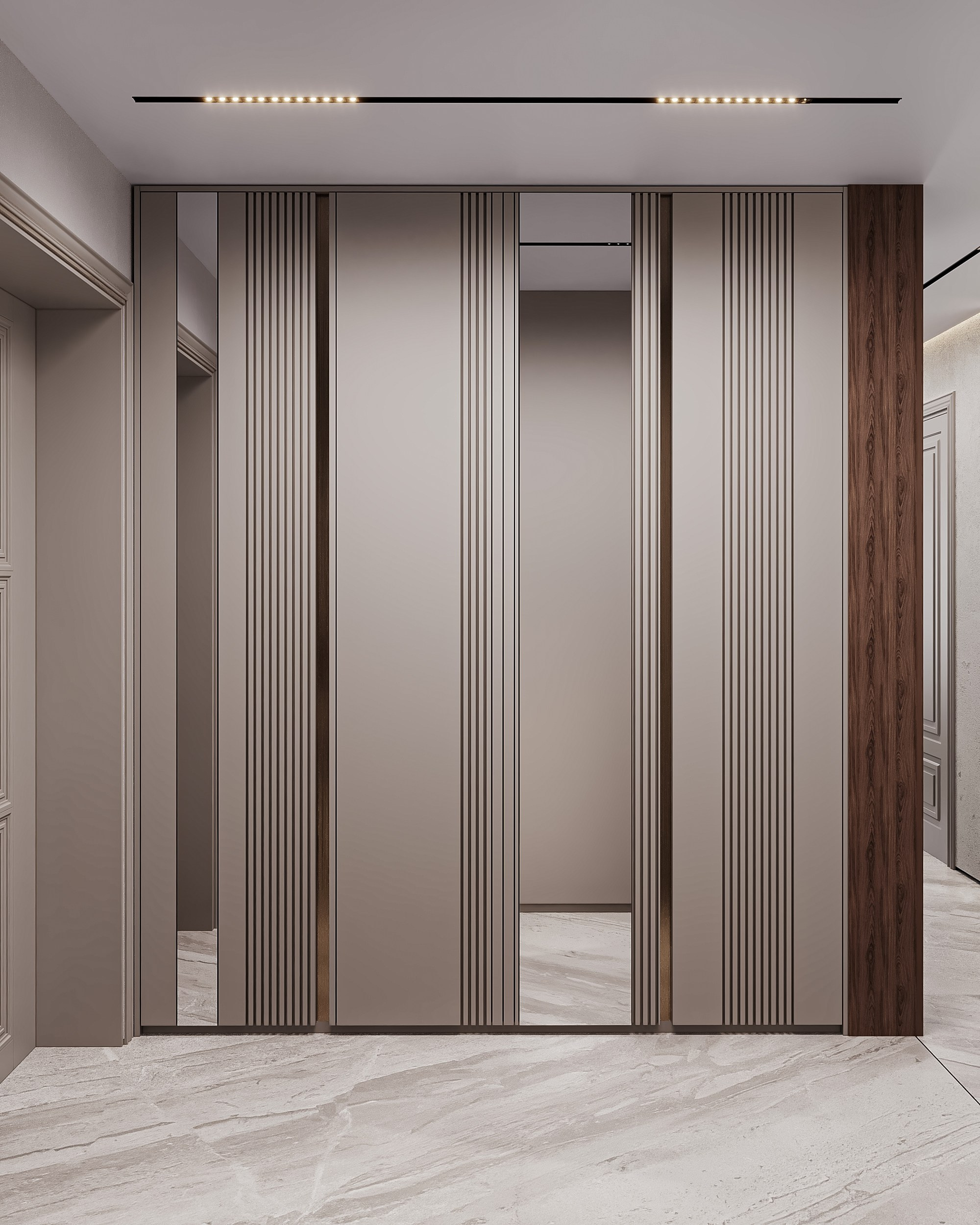 ЖК Хендлайнер 103 м². 3Д-Визуализация Наталья Макогонова