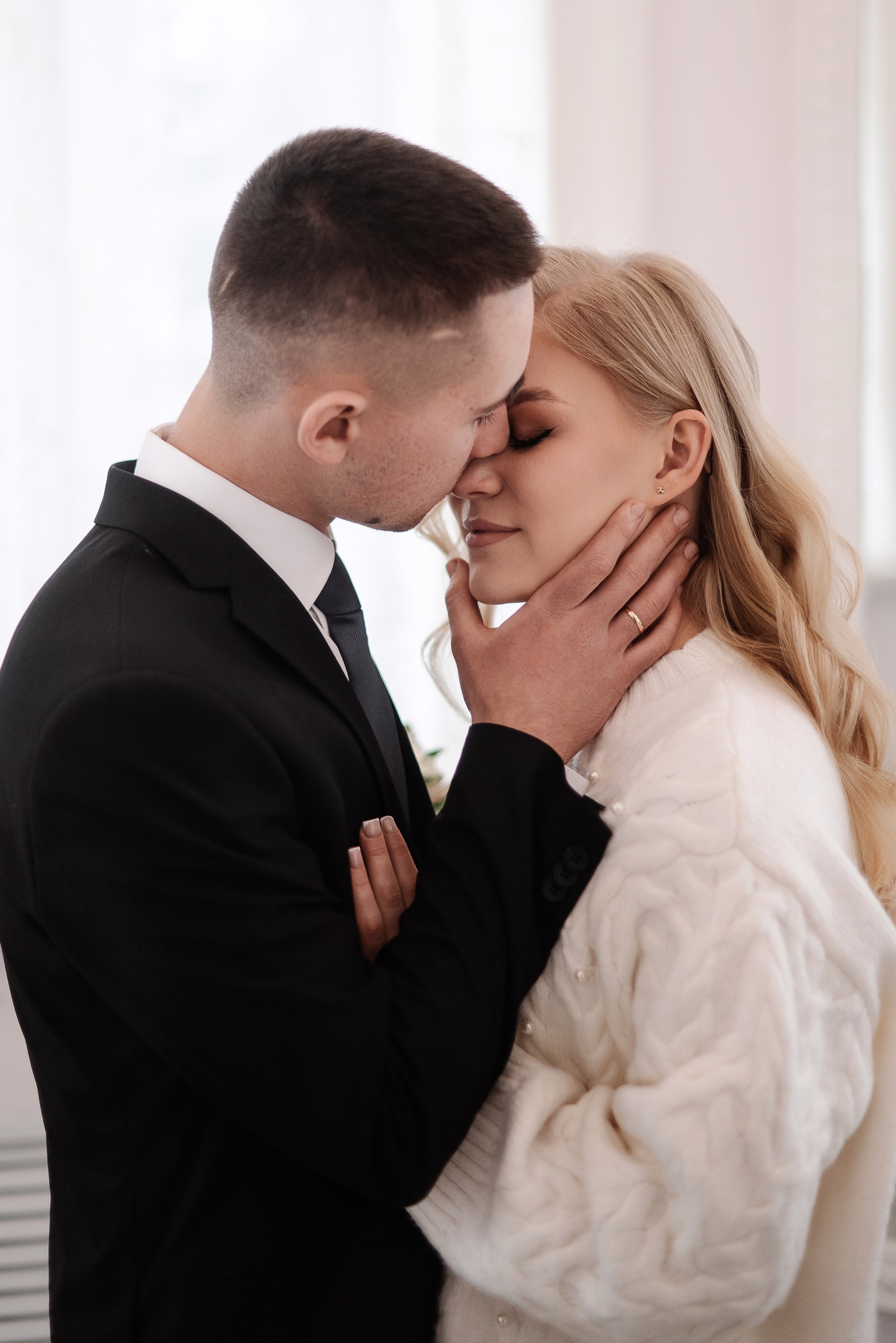 Александра и Алексей, роспись и прогулка зимой. Свадебный и портретный фотограф в Липецке Юлия Свит