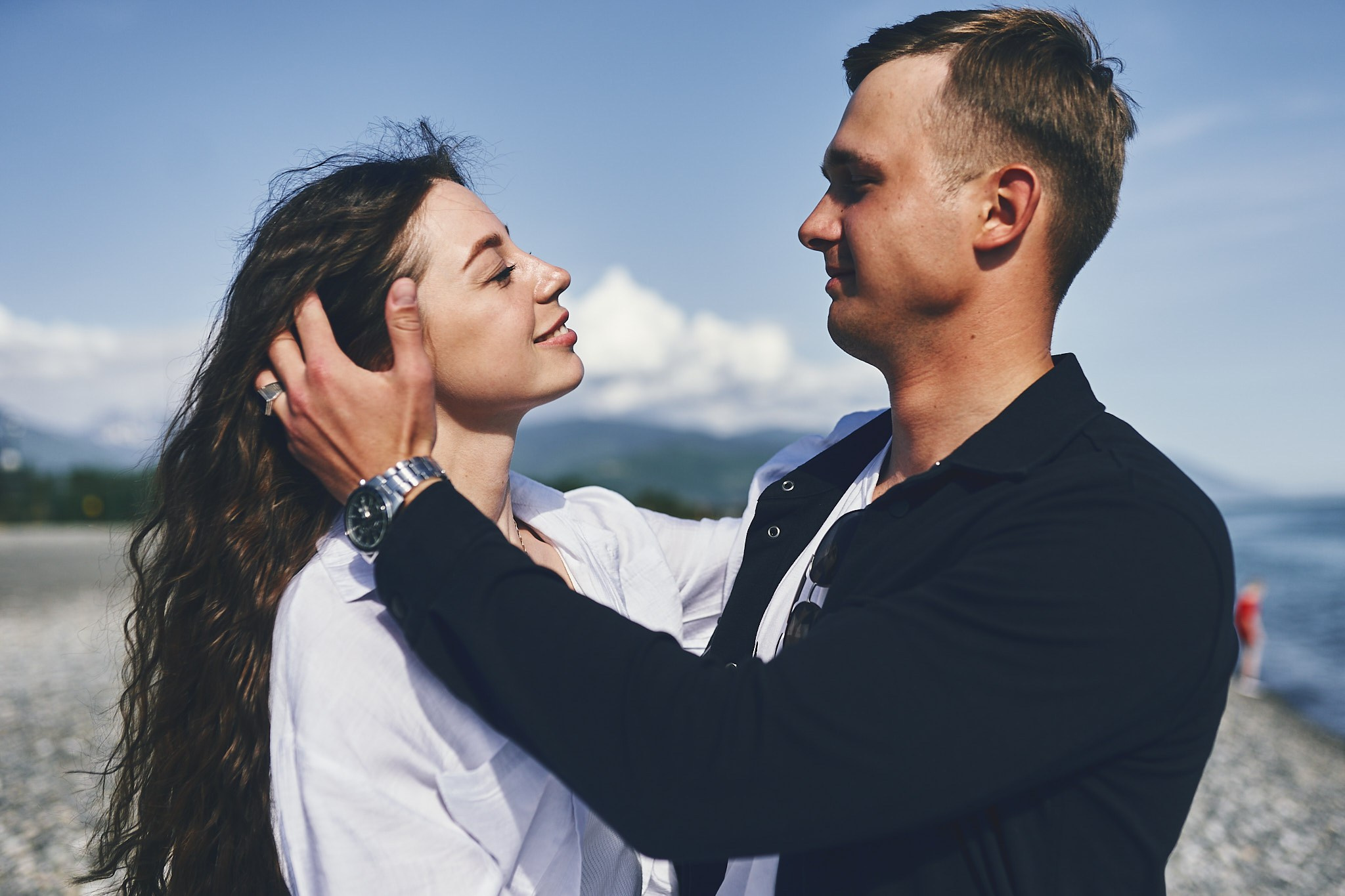 Love story в Сочи на берегу моря. Фотограф в Сочи Катя Гончарова