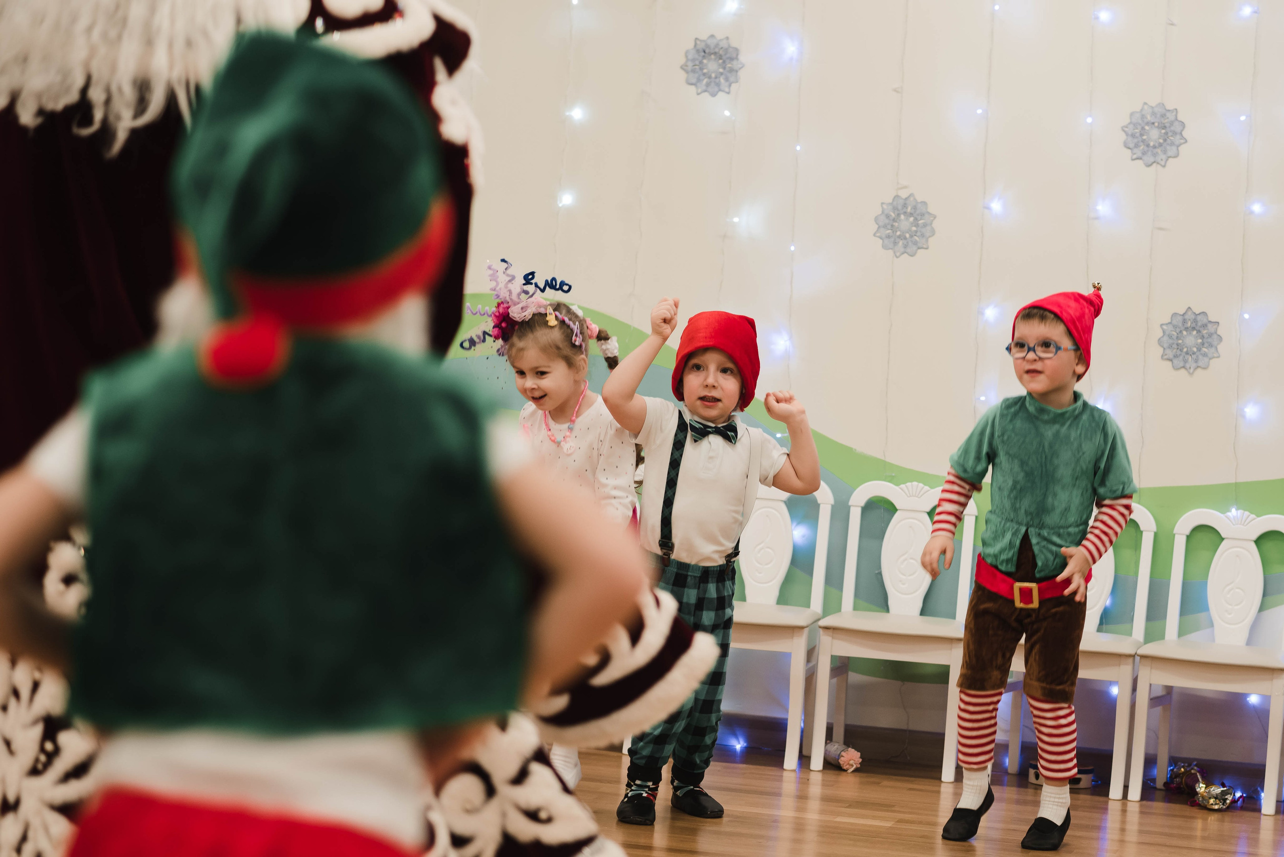 Детский садик Новый год. Фотограф в Москве новорожденные свадьбы семьи Дарья Ларионова