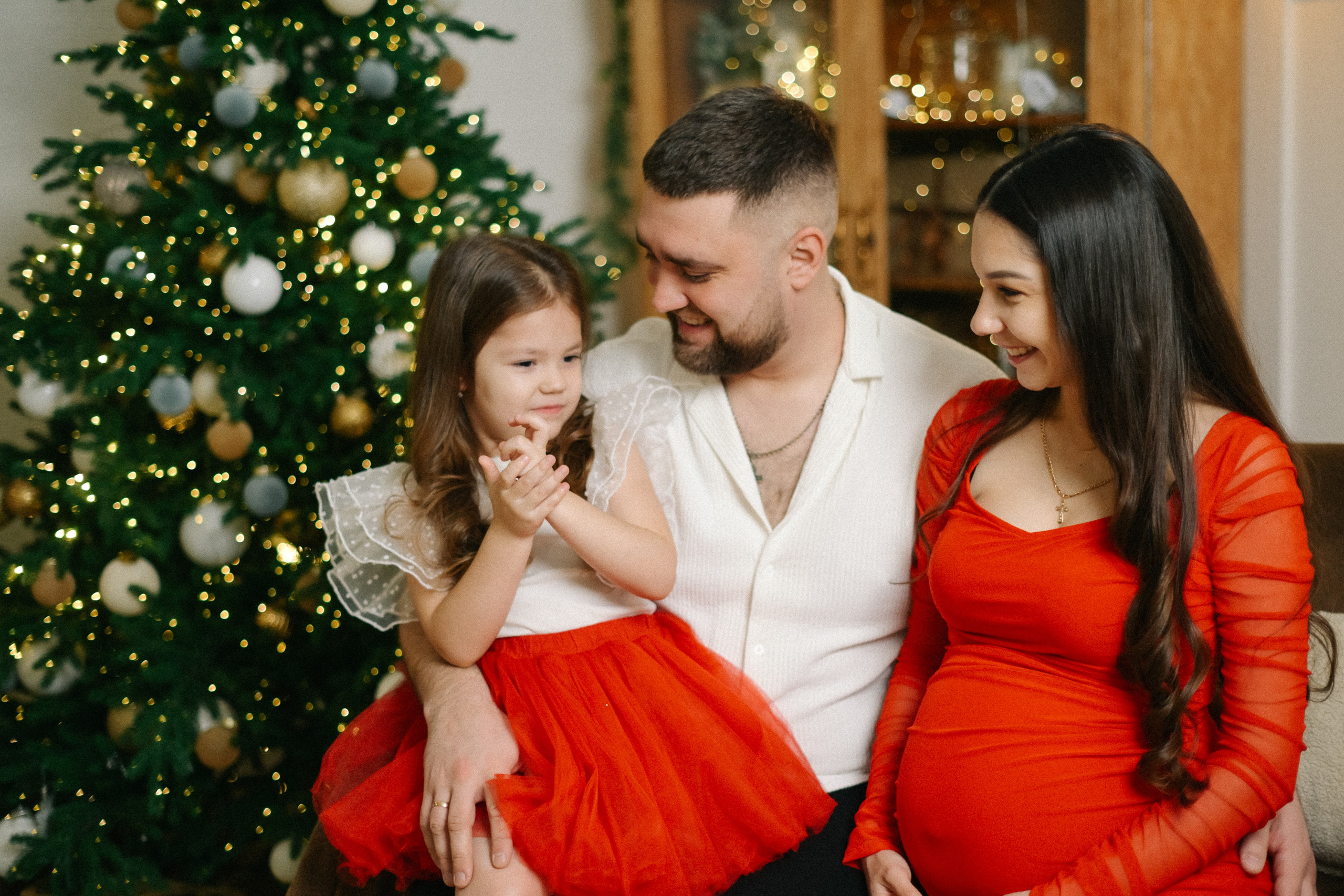 Семья Насти, Дмитрия и Лерочки