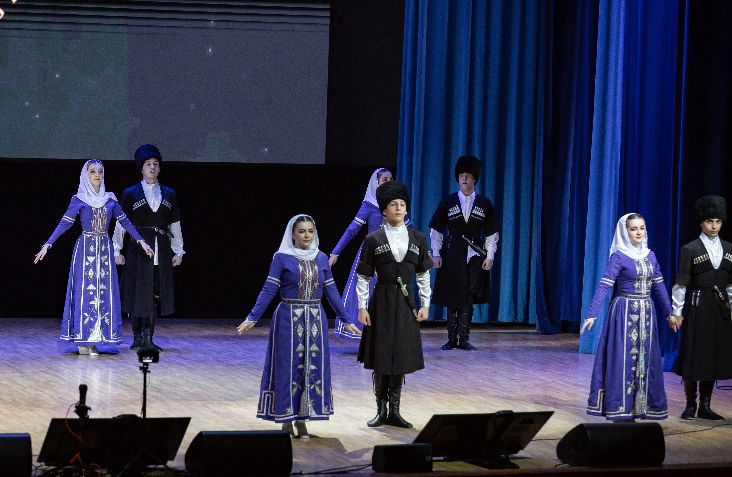 Юбилейный концерт танцевального коллектива «Адыги». Репортажный фотограф в Москве